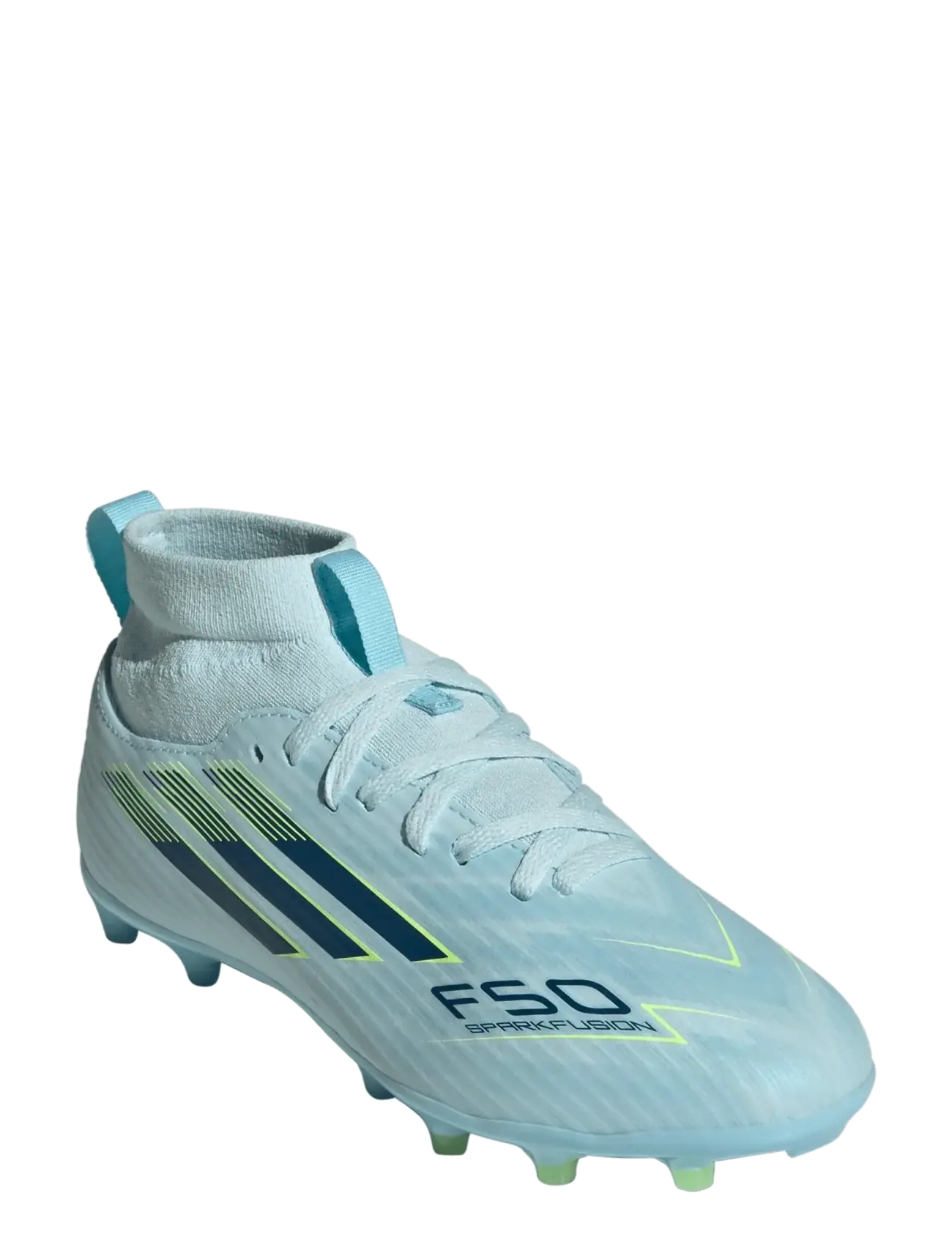 adidas Performance F50 SPARKFUSION LEAGUE FG/AG J - Club Päivät - ALMBLU/DUPE/HIREYE / blue