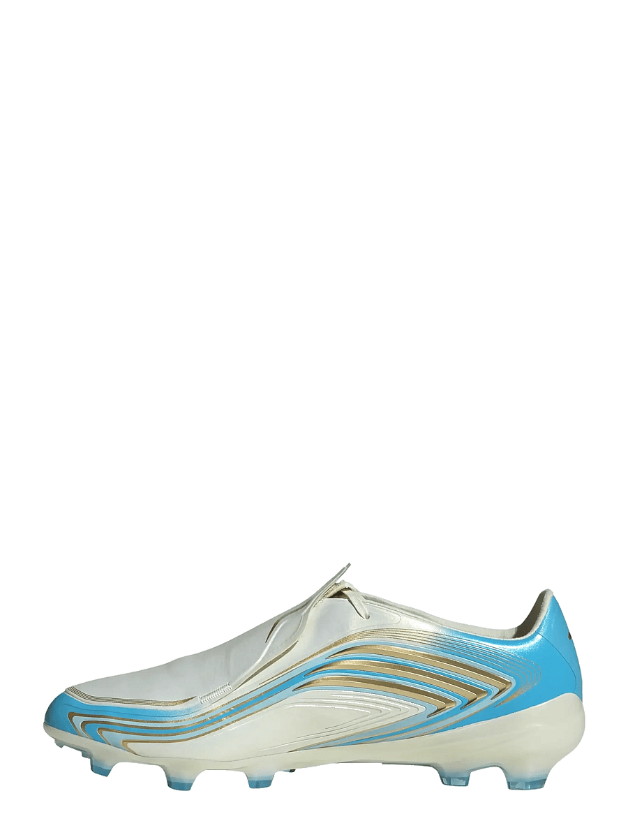 adidas Performance - F50 MESSI PRO FG - fußballstiefel - ivory/seblbu/iceblu - 2
