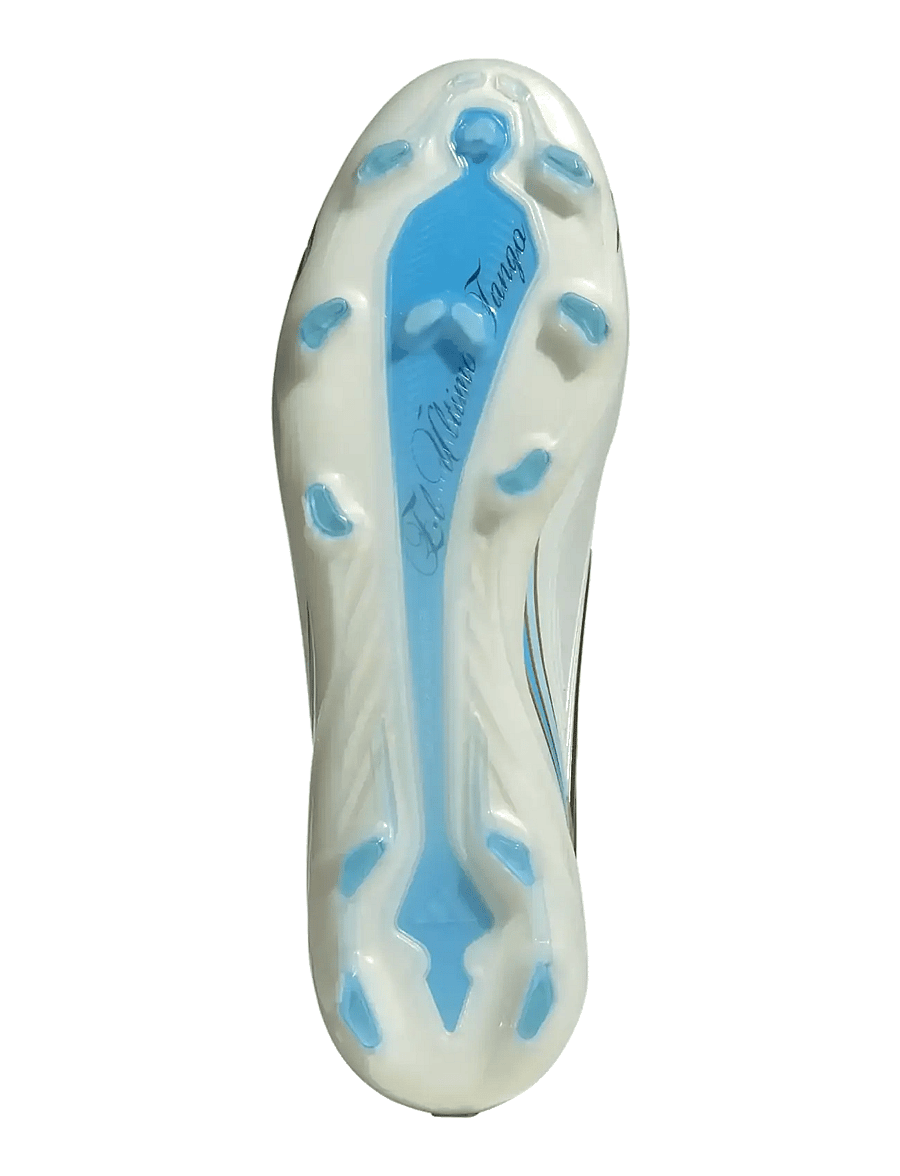 adidas Performance - F50 MESSI PRO FG - fußballstiefel - ivory/seblbu/iceblu - 5