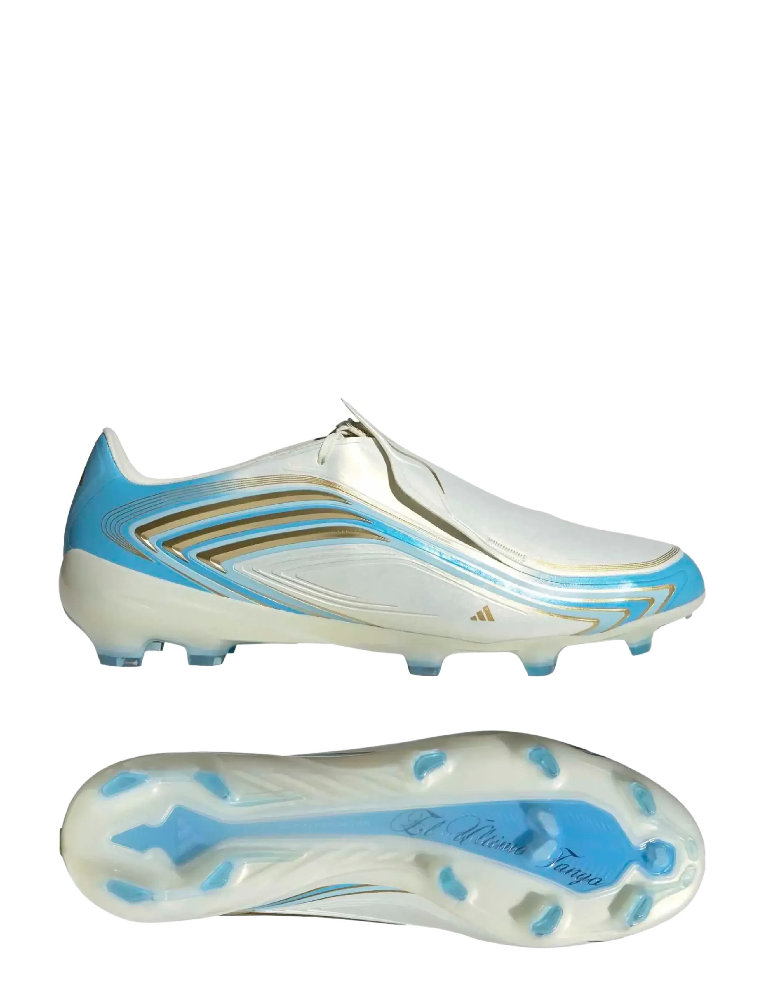 adidas Performance F50 MESSI PRO FG - Deals - IVORY/SEBLBU/ICEBLU / cream