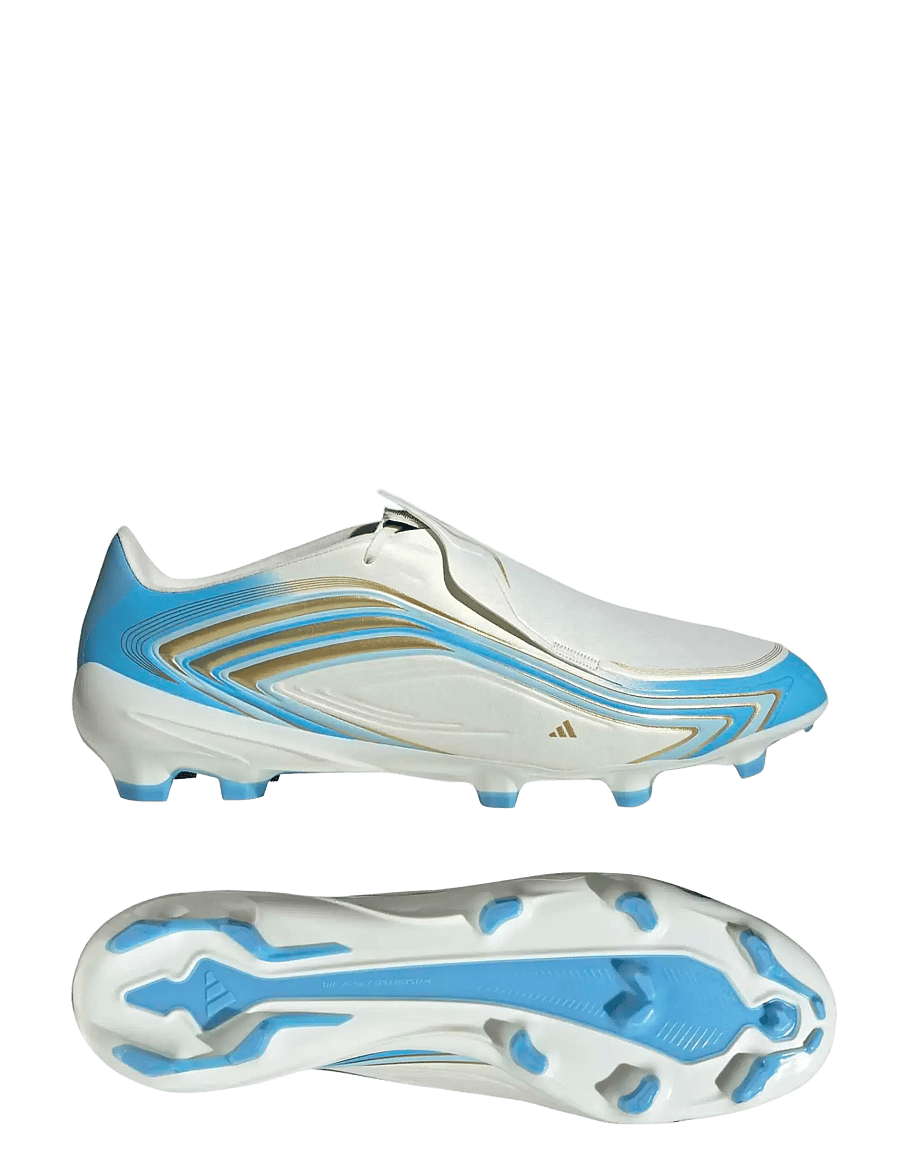 adidas Performance - F50 MESSI LEAGUE FG - fußballstiefel - ivory/seblbu/iceblu - 0
