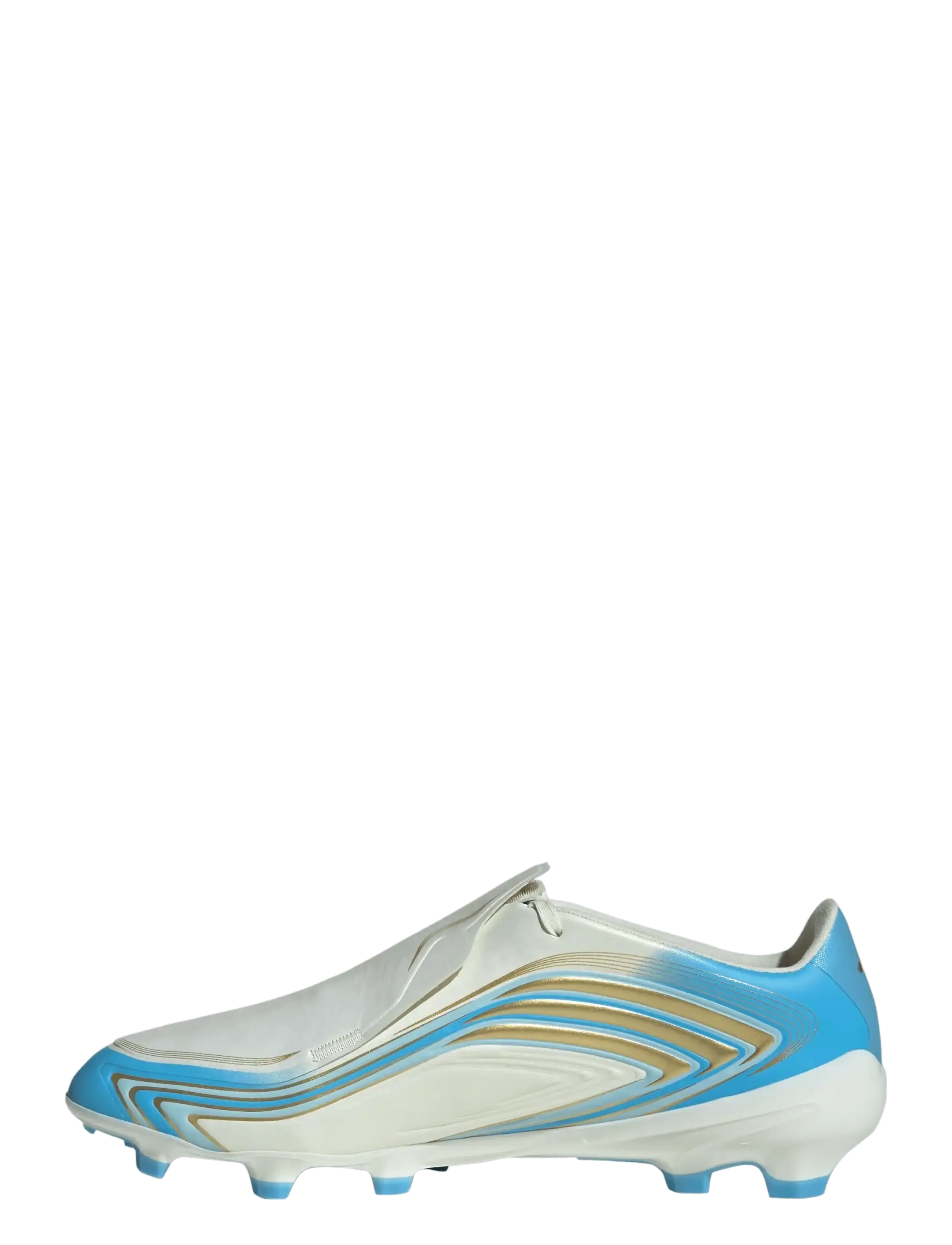 adidas Performance - F50 MESSI LEAGUE FG - fotbollsskor - ivory/seblbu/iceblu - 2