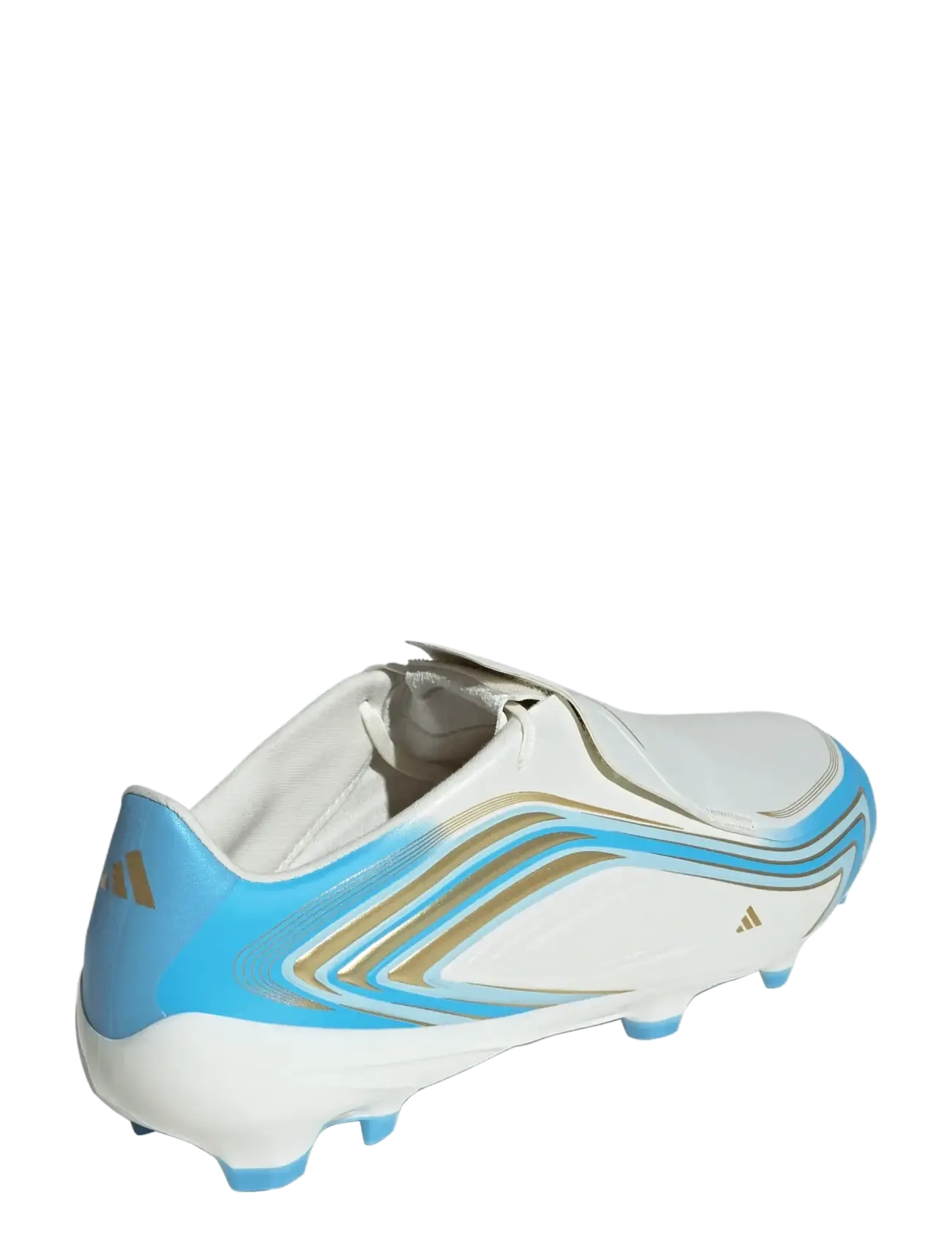 adidas Performance - F50 MESSI LEAGUE FG - fotbollsskor - ivory/seblbu/iceblu - 3
