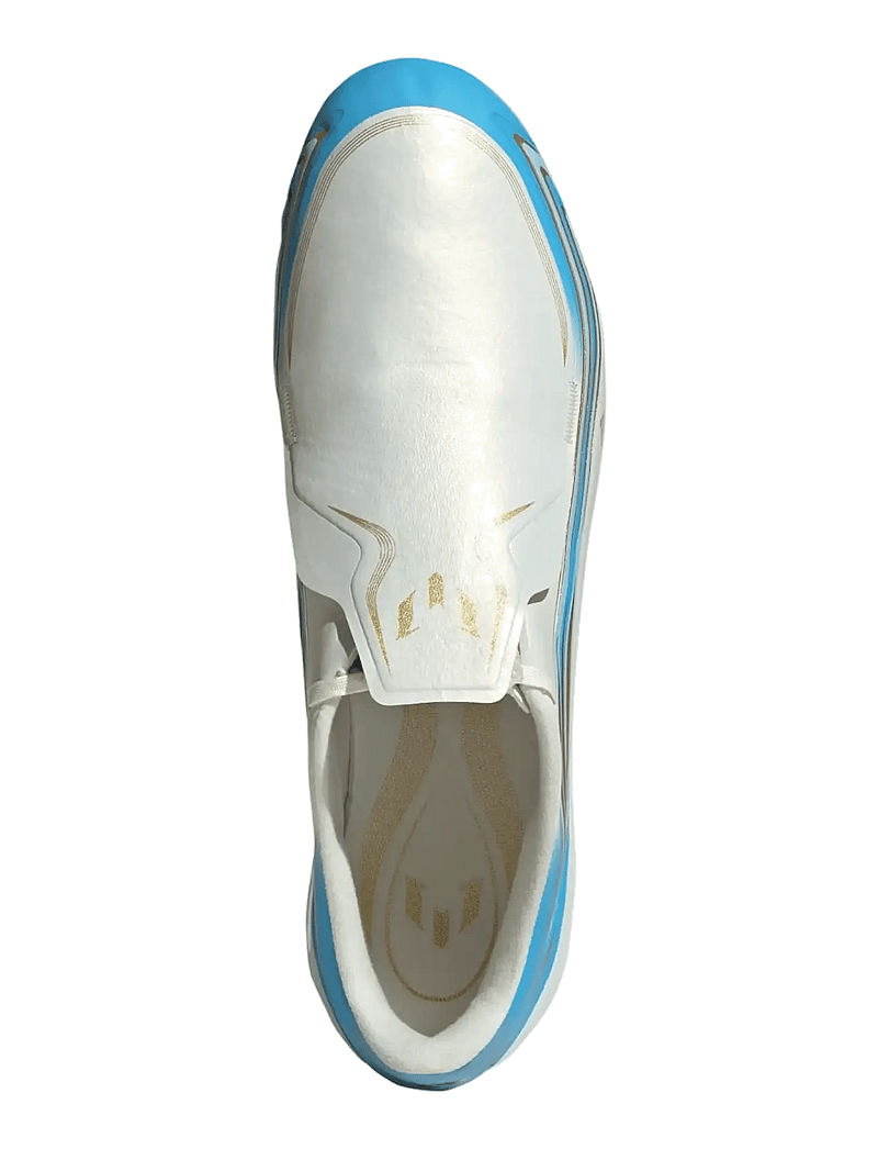 adidas Performance - F50 MESSI LEAGUE FG - ivory/seblbu/iceblu - 4