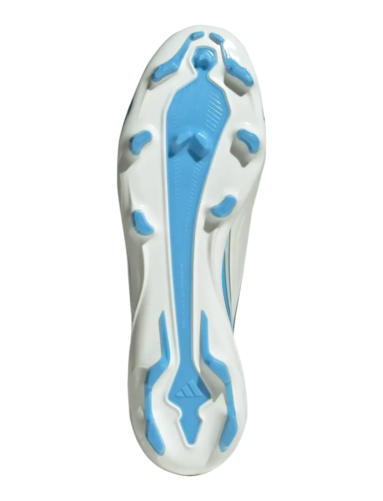 adidas Performance - F50 MESSI LEAGUE FG - fotbollsskor - ivory/seblbu/iceblu - 5