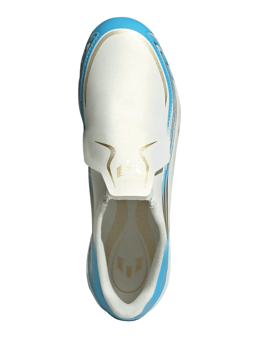 adidas Performance - F50 MESSI LEAGUE LL FG J - ivory/seblbu/iceblu - 4