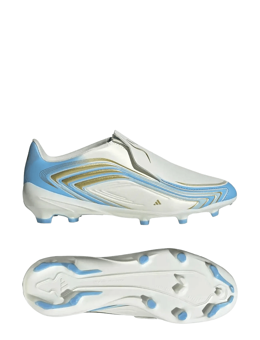 adidas Performance - F50 MESSI LEAGUE LL FG J - fotbollsskor - ivory/seblbu/iceblu - 0