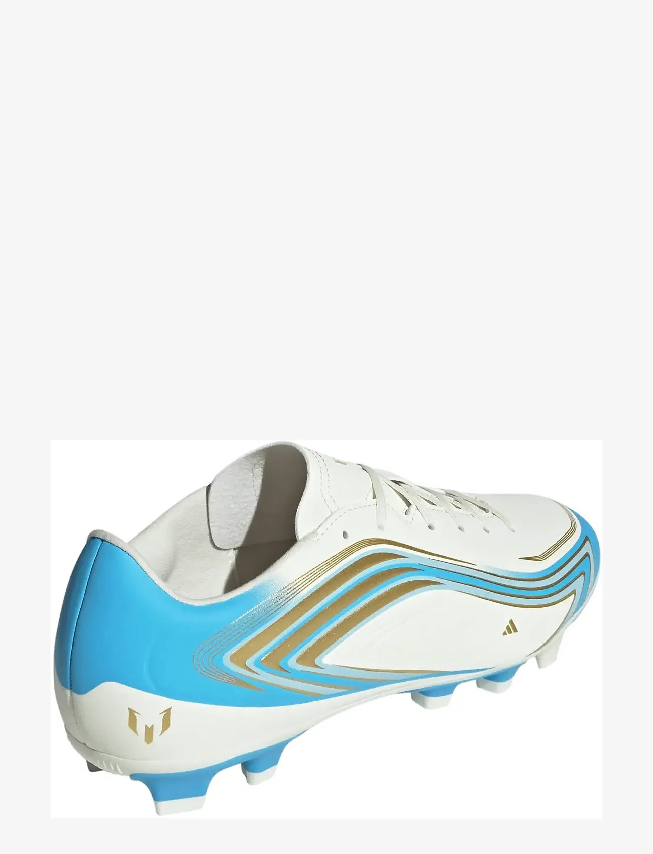 adidas Performance - F50 MESSI CLUB FG/MG - ivory/seblbu/iceblu - 3