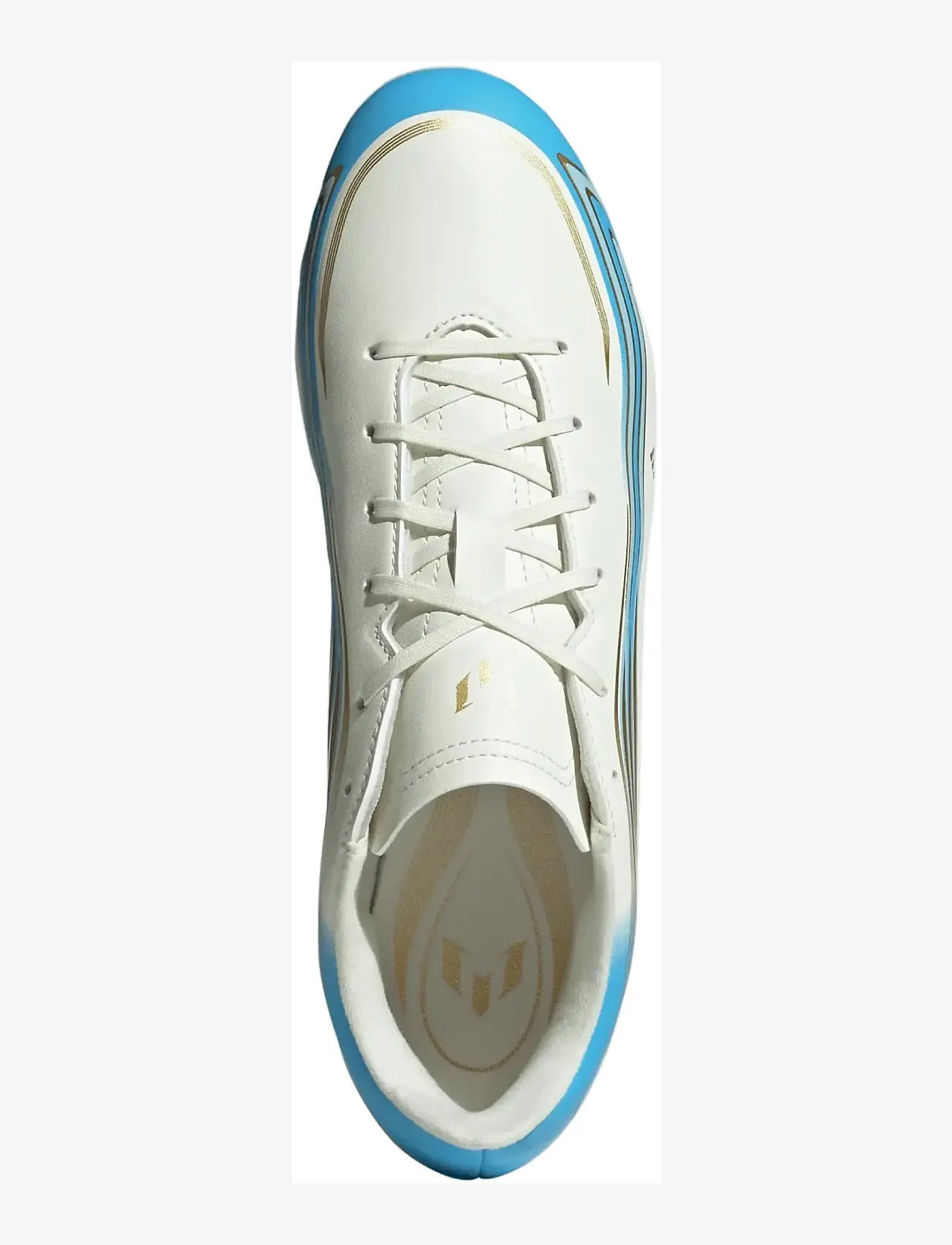 adidas Performance - F50 MESSI CLUB FG/MG - ivory/seblbu/iceblu - 4