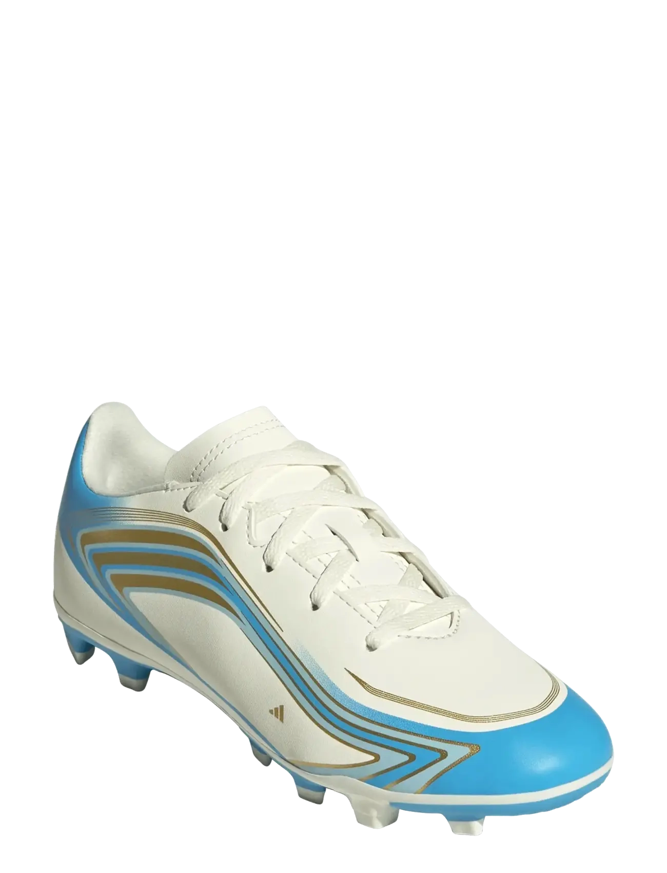 adidas Performance F50 Messi Club Fg/Mg J, Børn, Fodboldstøvler, Cream, Str: 34