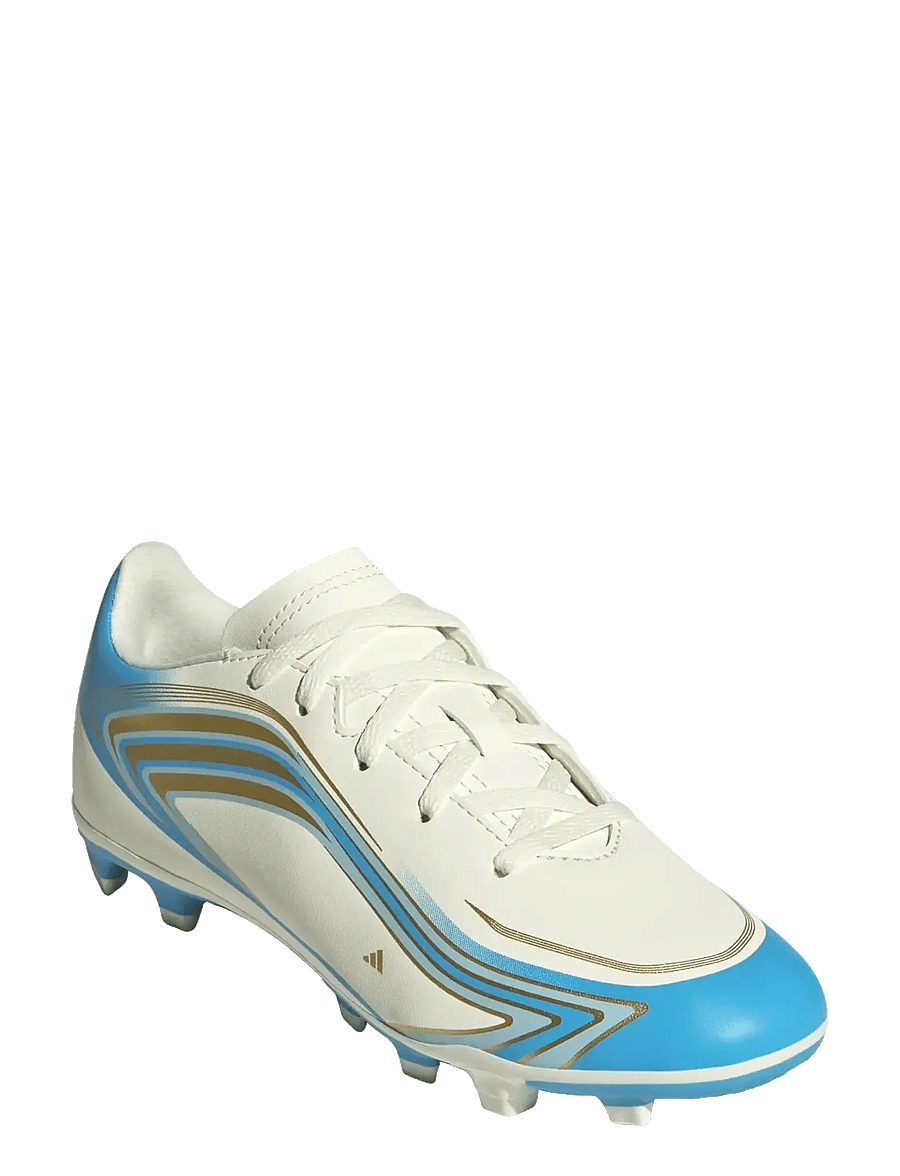 adidas Performance - F50 MESSI CLUB FG/MG J - fodboldstøvler - ivory/seblbu/iceblu - 0