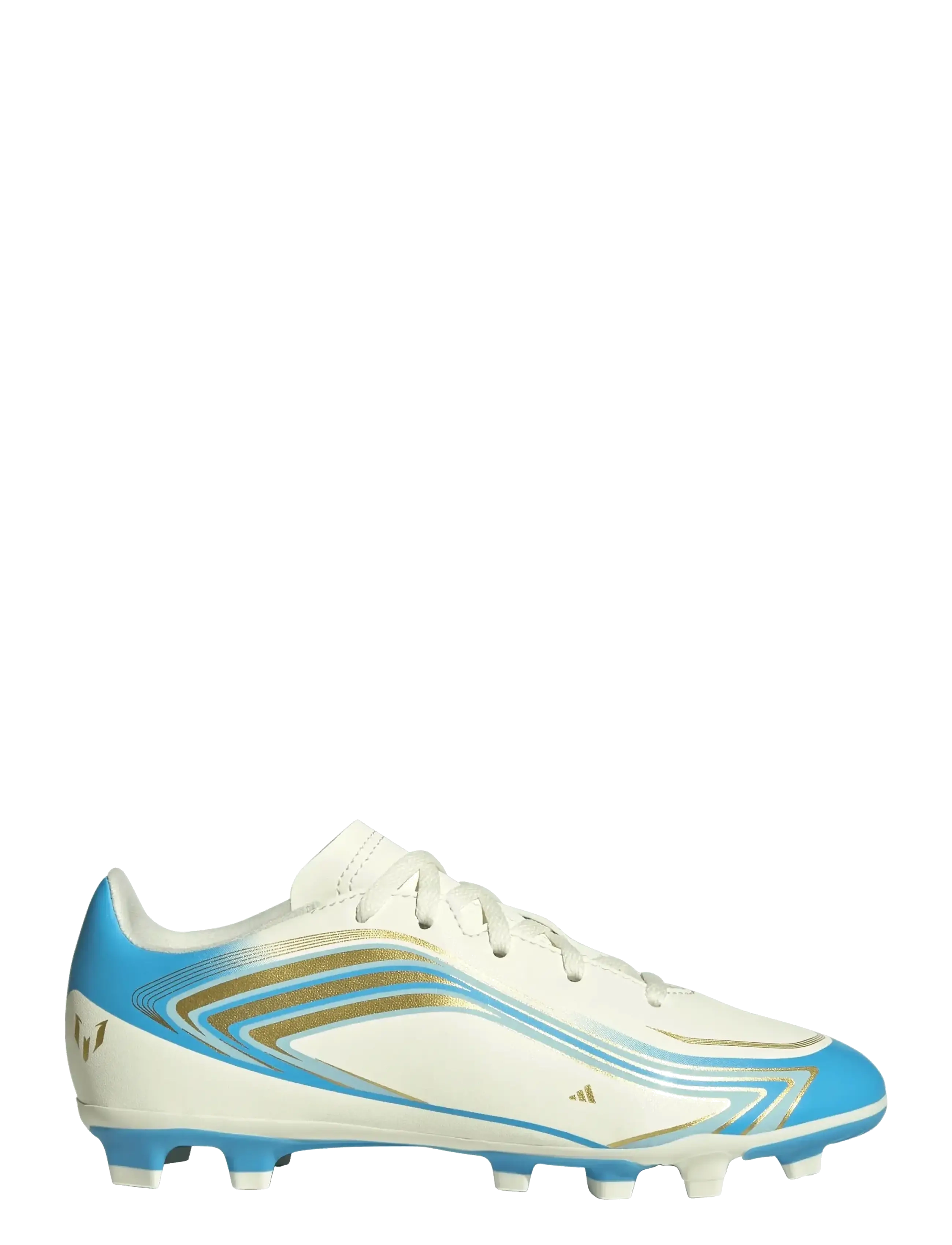 adidas Performance - F50 MESSI CLUB FG/MG J - fodboldstøvler - ivory/seblbu/iceblu - 1
