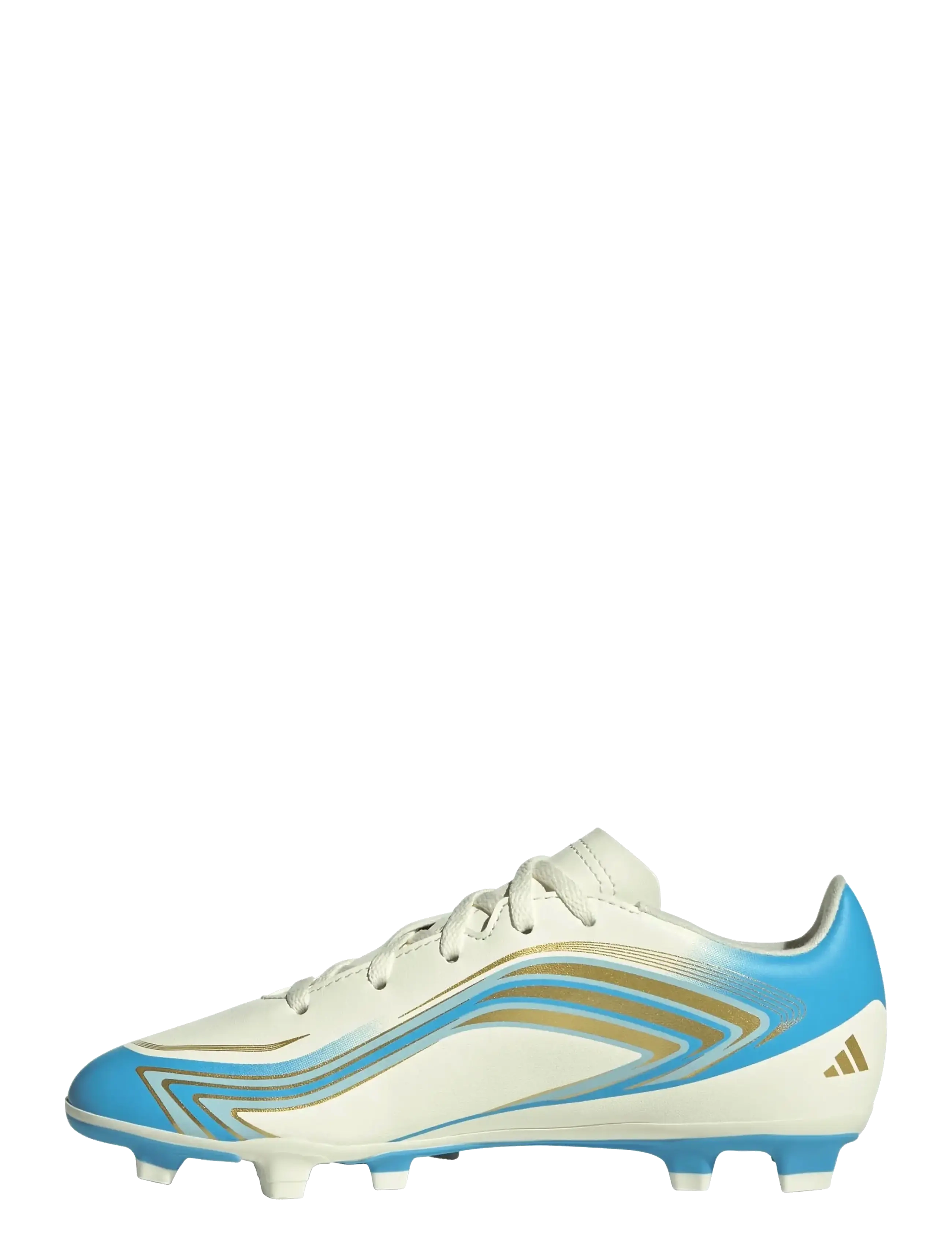 adidas Performance - F50 MESSI CLUB FG/MG J - fodboldstøvler - ivory/seblbu/iceblu - 2