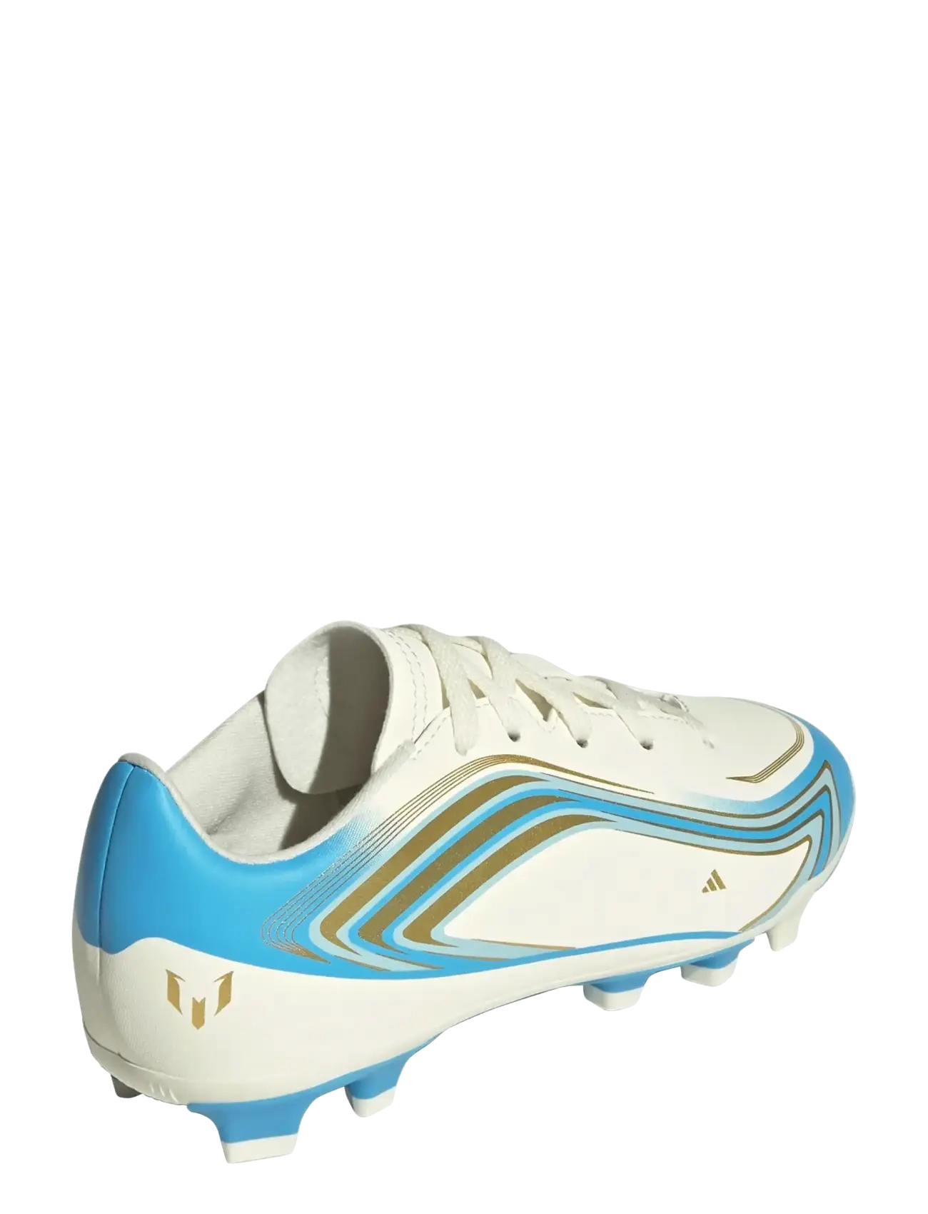 adidas Performance - F50 MESSI CLUB FG/MG J - fodboldstøvler - ivory/seblbu/iceblu - 3