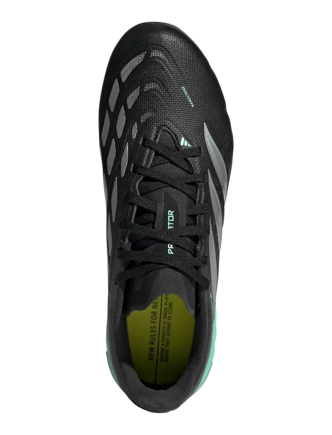adidas Performance - PREDATOR LEAGUE FG J - football boots - cblack/silvmt/pulmin - 4