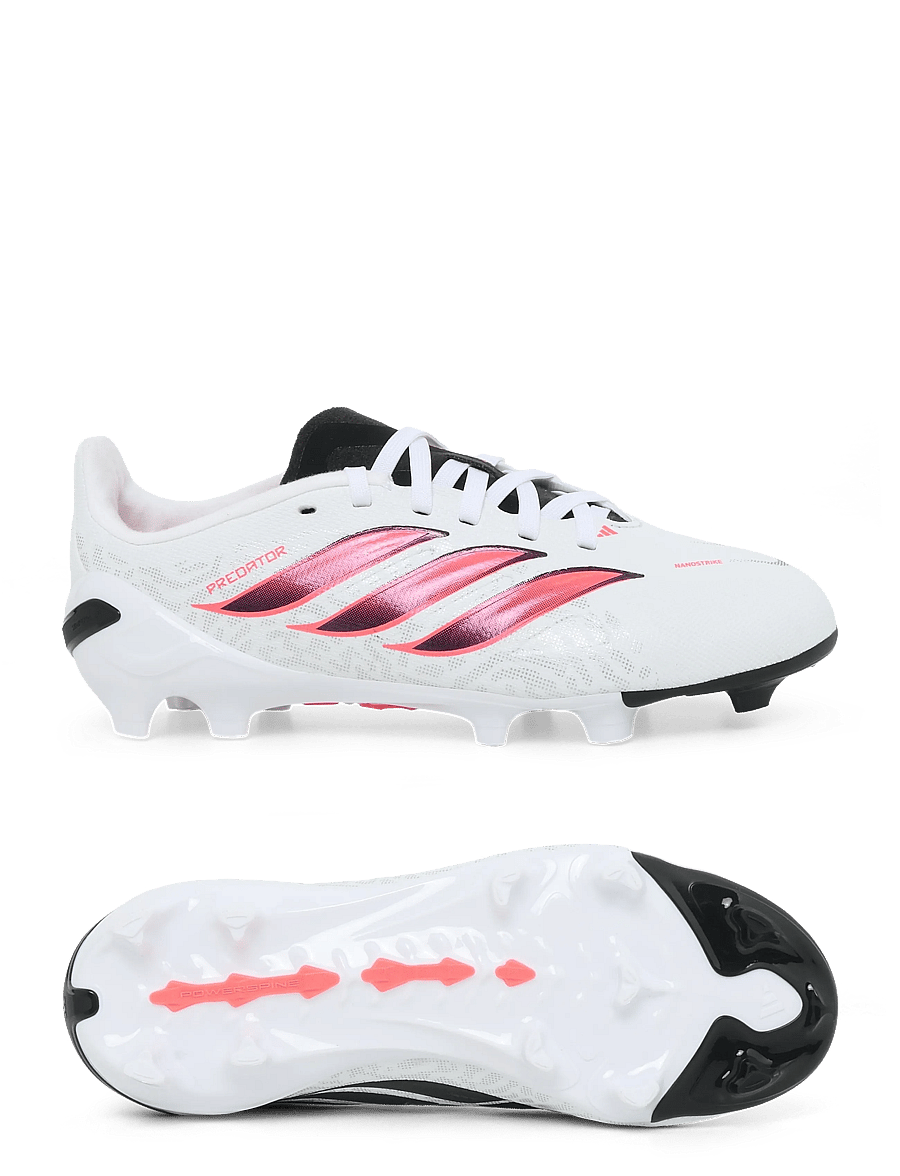 adidas Performance - PREDATOR LEAGUE FG J - jalgpalli puutsad - ftwwht/soltur/cblack - 0