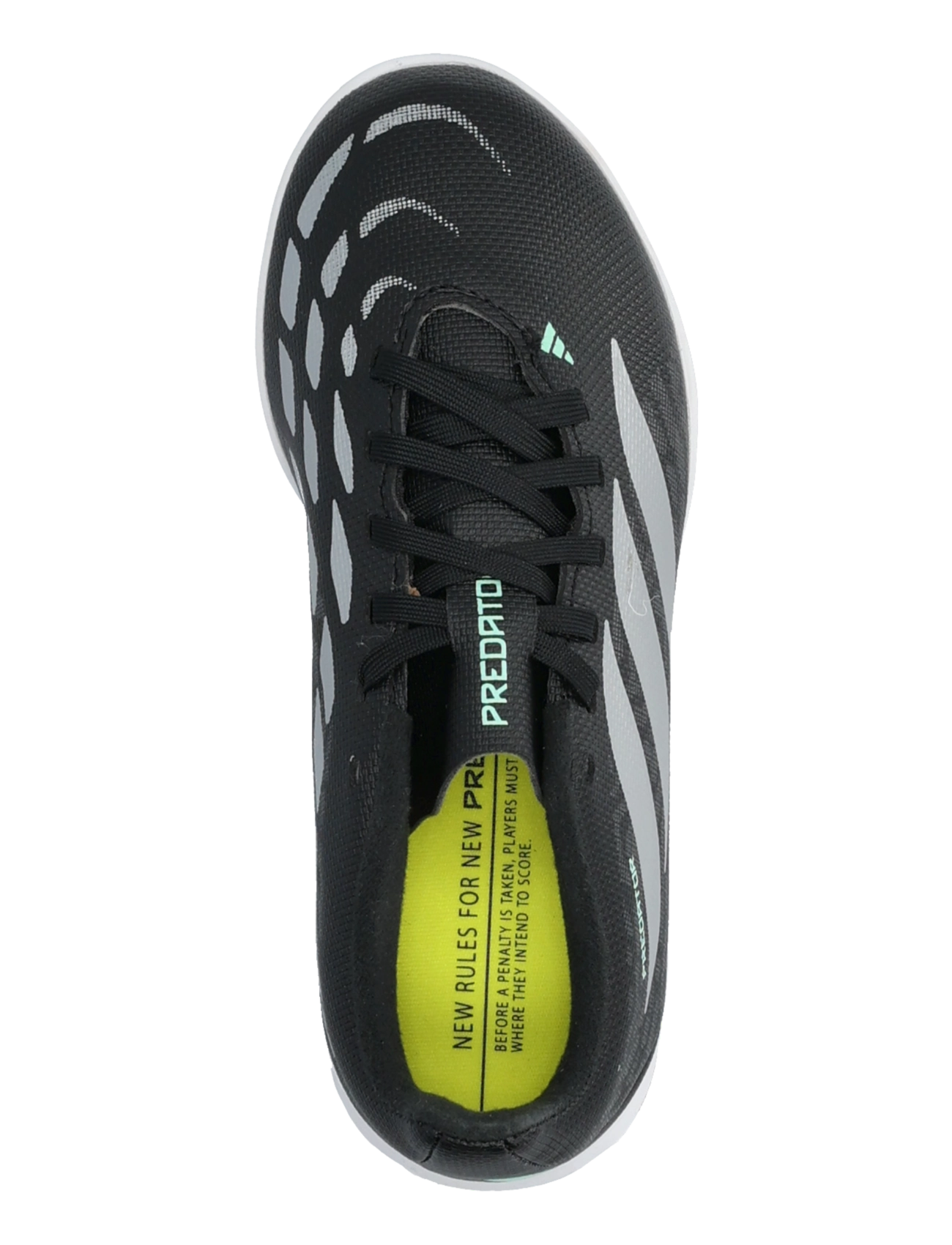 adidas Performance - PREDATOR CLUB IN SALA J - laufschuhe - cblack/silvmt/pulmin - 3