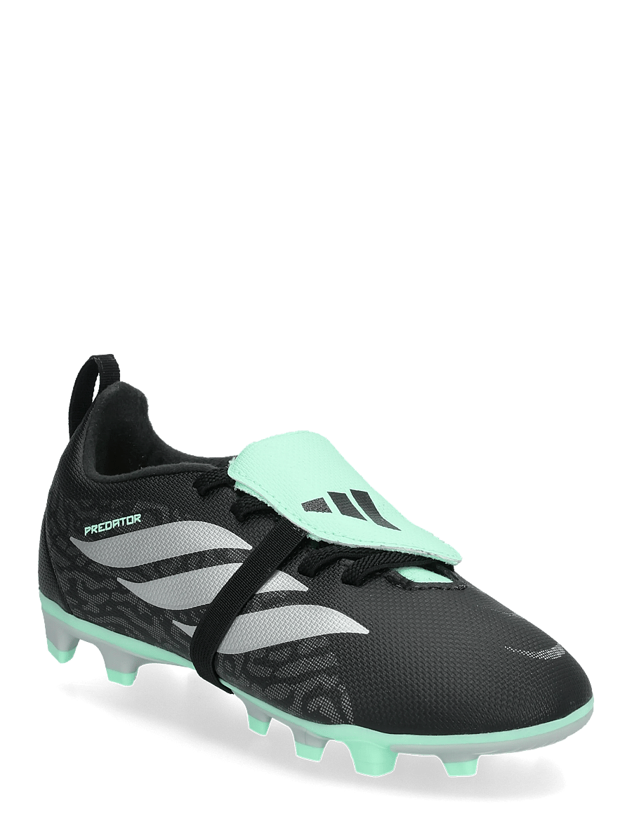 adidas Performance - PREDATOR CLUB FT EL FG/MG J - fodboldstøvler - cblack/silvmt/pulmin - 0