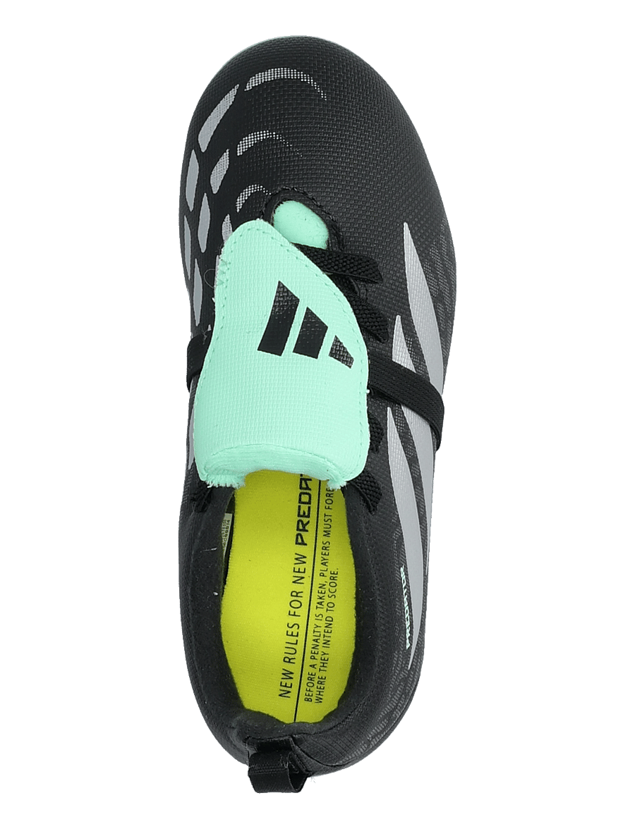 adidas Performance - PREDATOR CLUB FT EL FG/MG J - football boots - cblack/silvmt/pulmin - 3