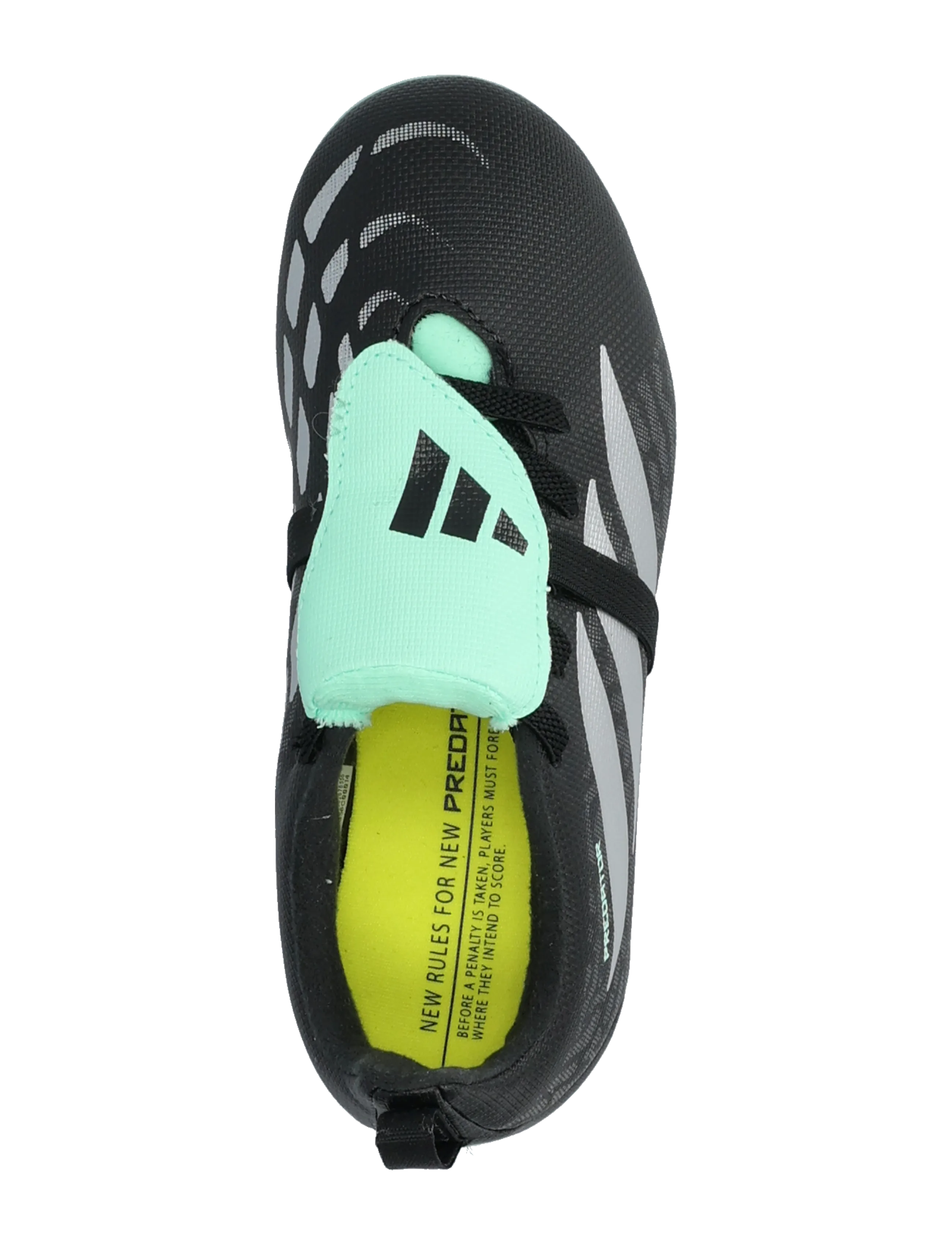 adidas Performance - PREDATOR CLUB FT EL FG/MG J - fodboldstøvler - cblack/silvmt/pulmin - 3