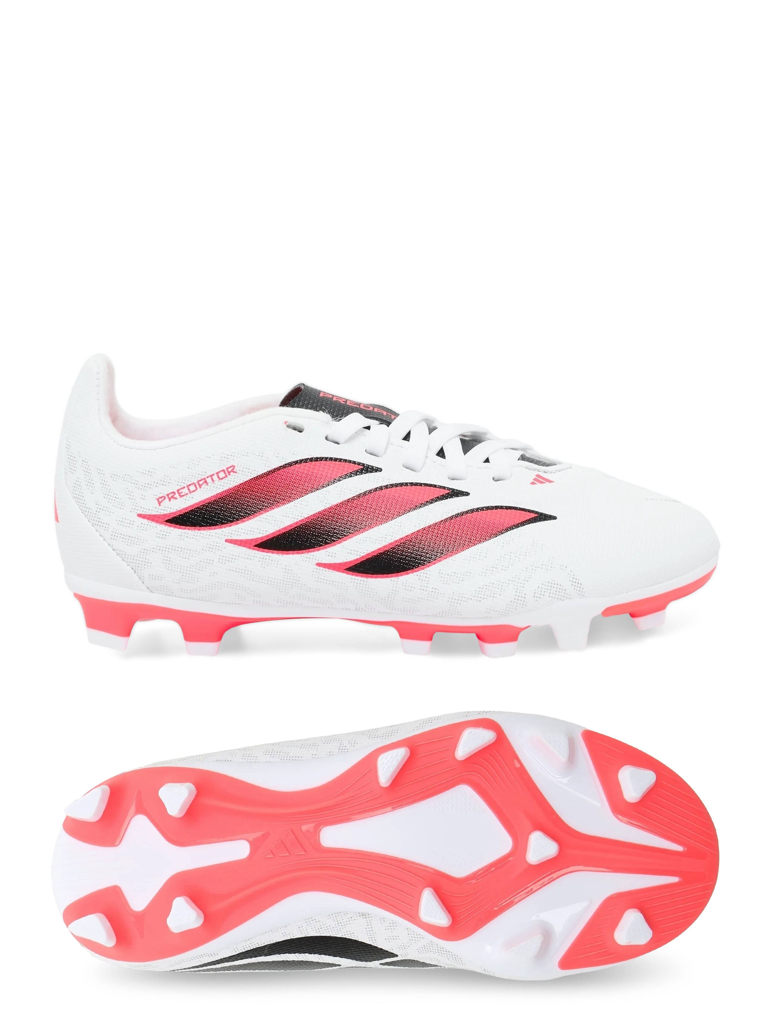 adidas Performance PREDATOR CLUB FG/MG J - Fodbold - FTWWHT/SOLTUR/CBLACK / white