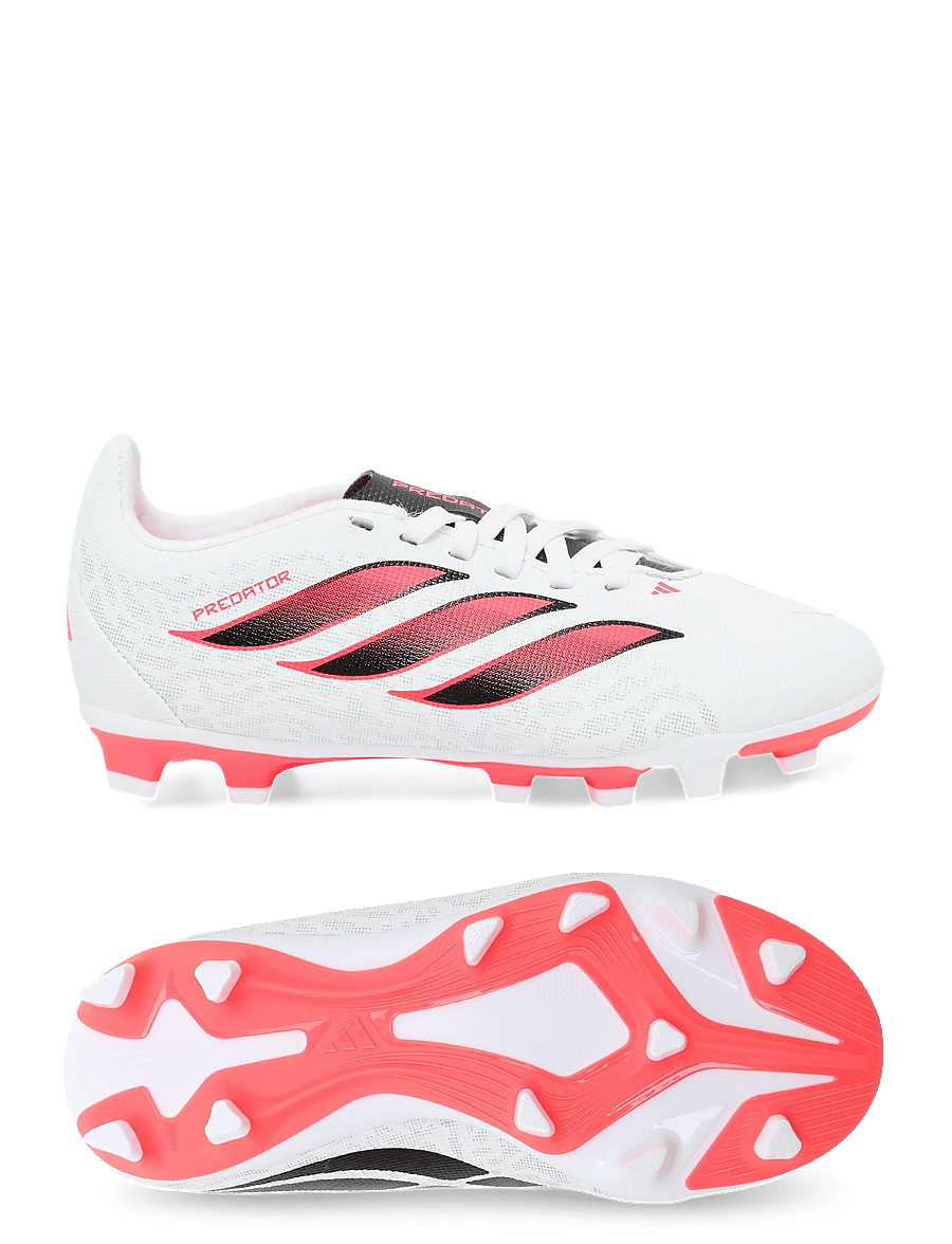 adidas Performance - PREDATOR CLUB FG/MG J - fodboldstøvler - ftwwht/soltur/cblack - 0