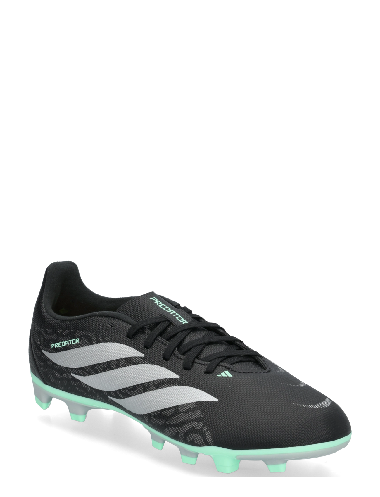 adidas Performance PREDATOR CLUB FG/MG J - Team Sports - CBLACK/SILVMT/PULMIN / black