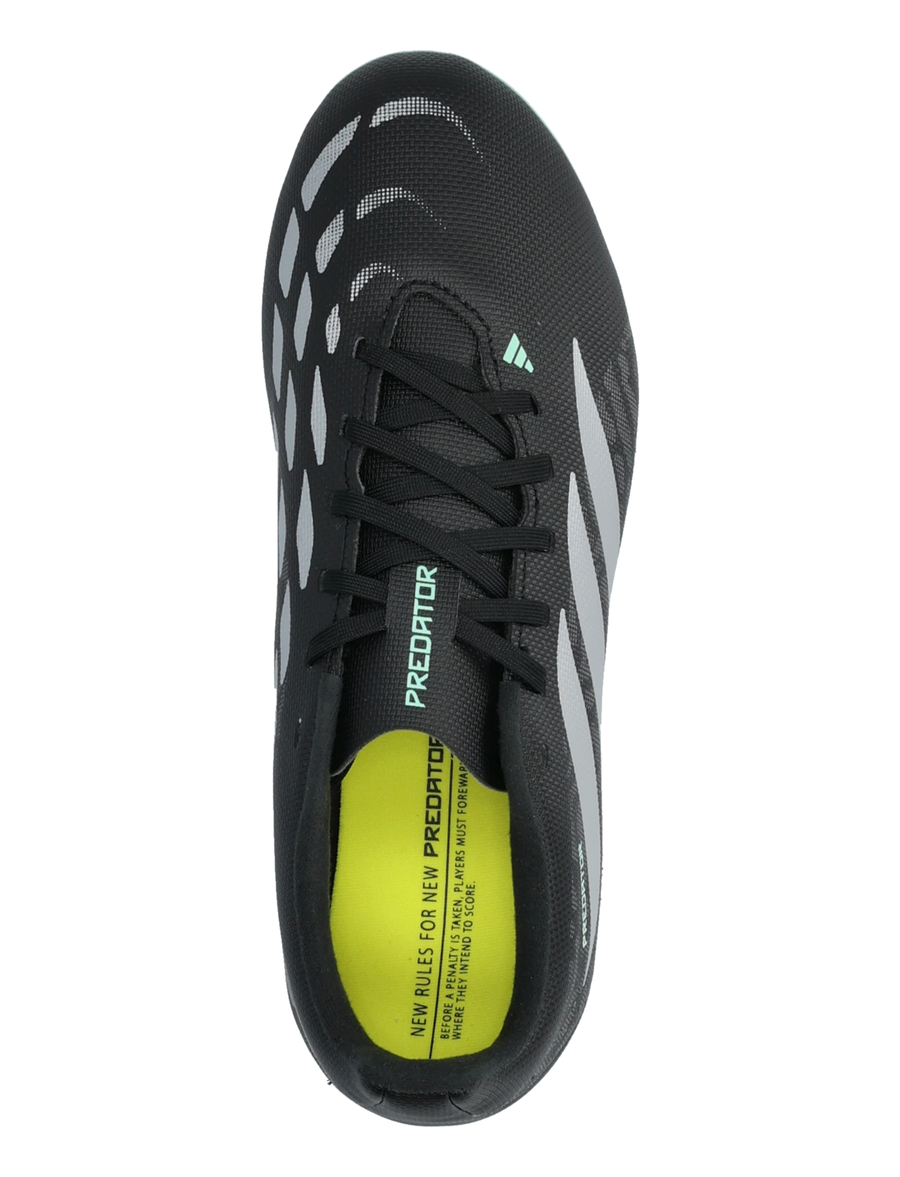 adidas Performance - PREDATOR CLUB FG/MG J - football boots - cblack/silvmt/pulmin - 3