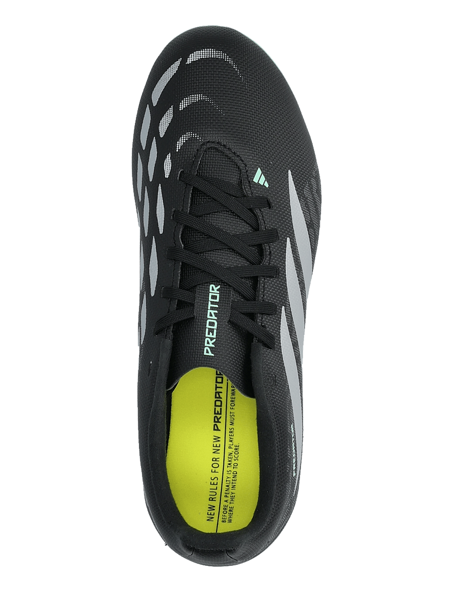 adidas Performance - PREDATOR CLUB FG/MG J - football boots - cblack/silvmt/pulmin - 3