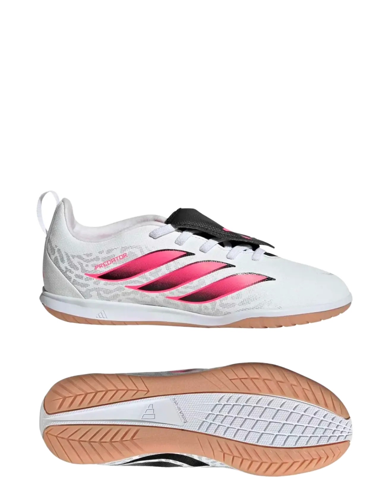 adidas Performance PREDATOR CLUB FT EL IN J - Inspiration - FTWWHT/SOLTUR/CBLACK / white