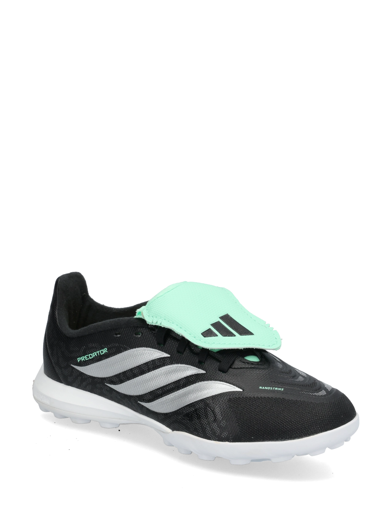 adidas Performance PREDATOR LEAGUE FT TF J - Nyheter - CBLACK/SILVMT/PULMIN / black