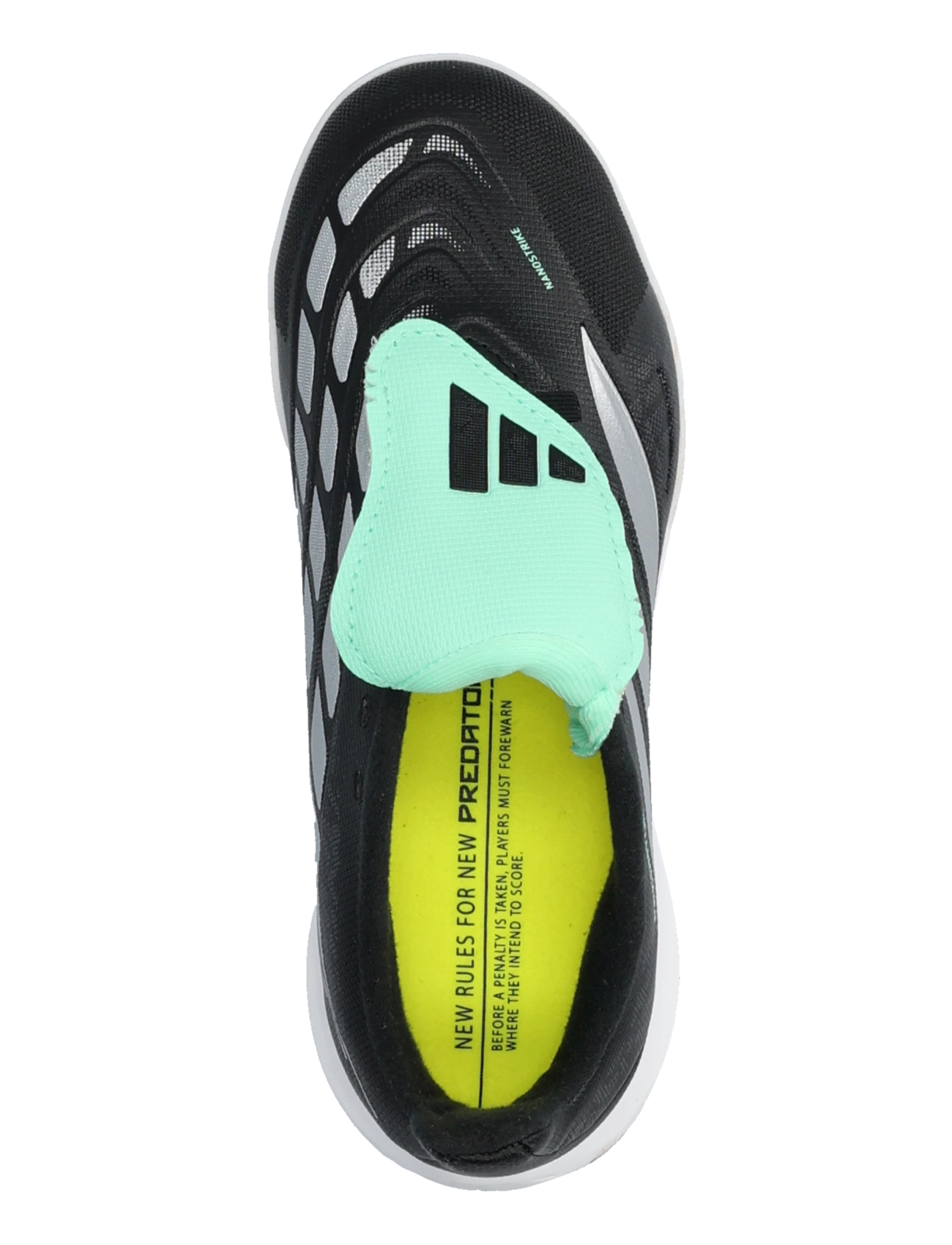 adidas Performance - PREDATOR LEAGUE FT TF J - fotbollsskor - cblack/silvmt/pulmin - 3