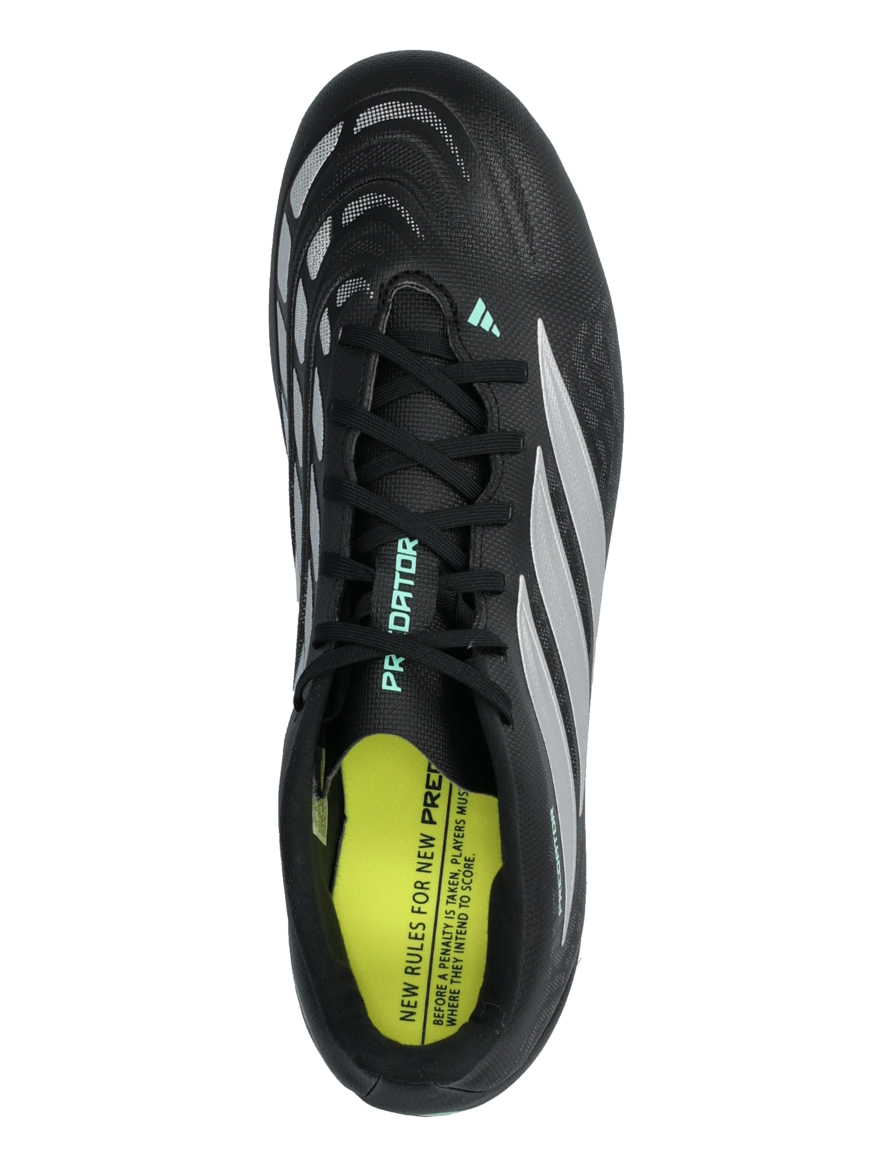 adidas Performance - PREDATOR CLUB FG/MG - football boots - cblack/silvmt/pulmin - 3