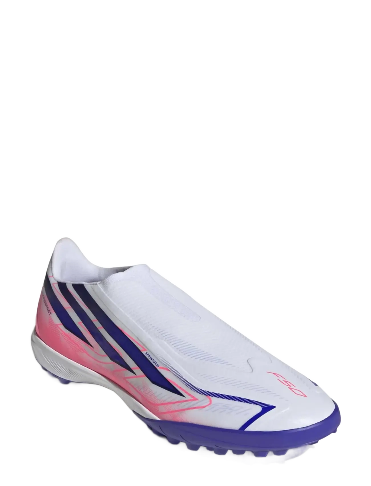 adidas Performance F50 HYPERFAST LEAGUE LL TF - Sport shoes - FTWWHT/SOLPUR/SOLTUR / white