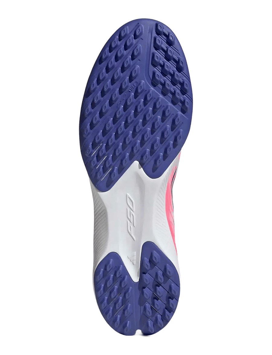 adidas Performance - F50 HYPERFAST LEAGUE LL TF - football boots - ftwwht/solpur/soltur - 4