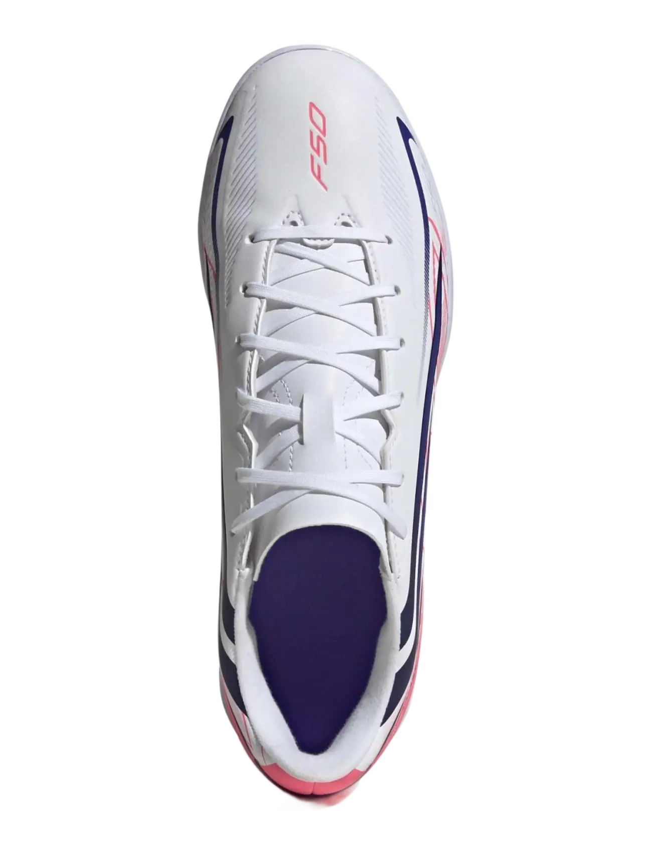 adidas Performance - F50 HYPERFAST CLUB IN - indoor sports shoes - ftwwht/solpur/soltur - 3