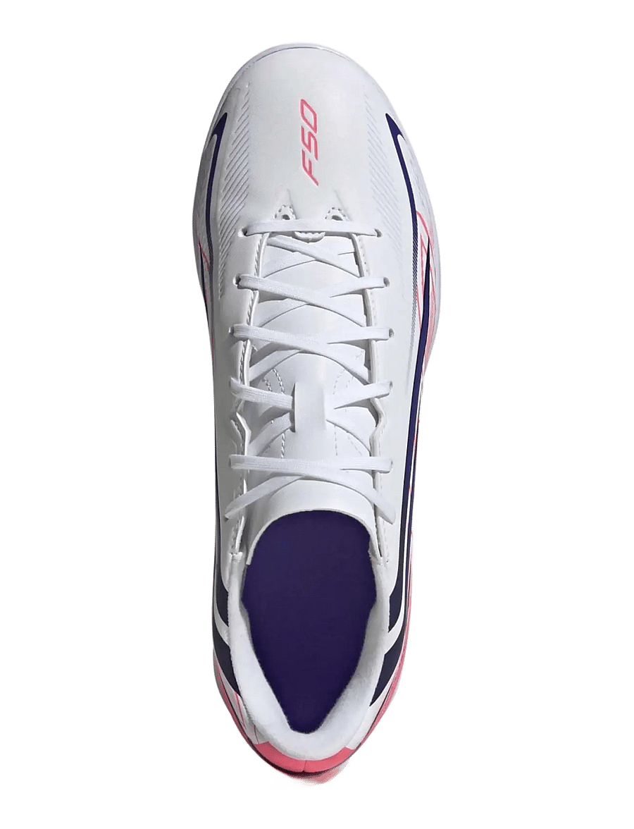 adidas Performance - F50 HYPERFAST CLUB IN - indoor sports shoes - ftwwht/solpur/soltur - 3