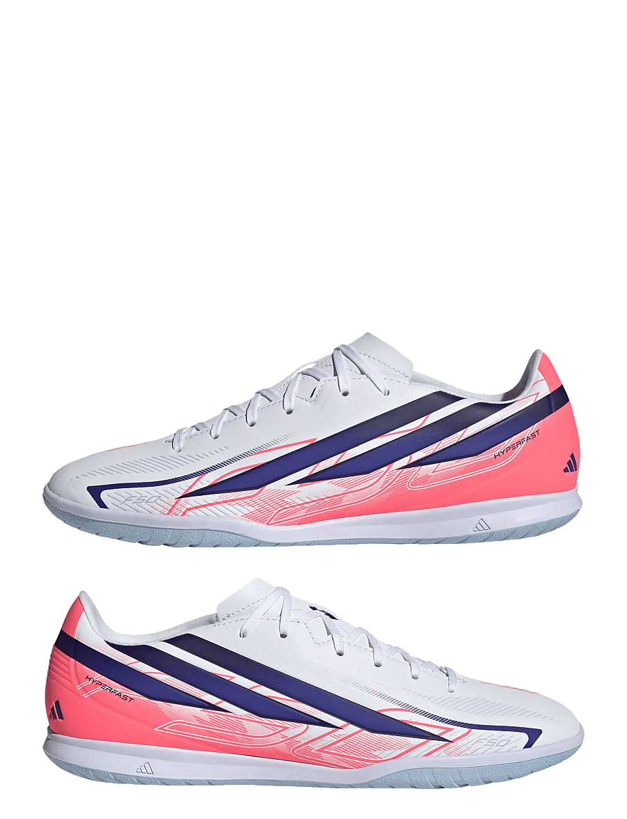 adidas Performance - F50 HYPERFAST CLUB IN - indoor sports shoes - ftwwht/solpur/soltur - 5