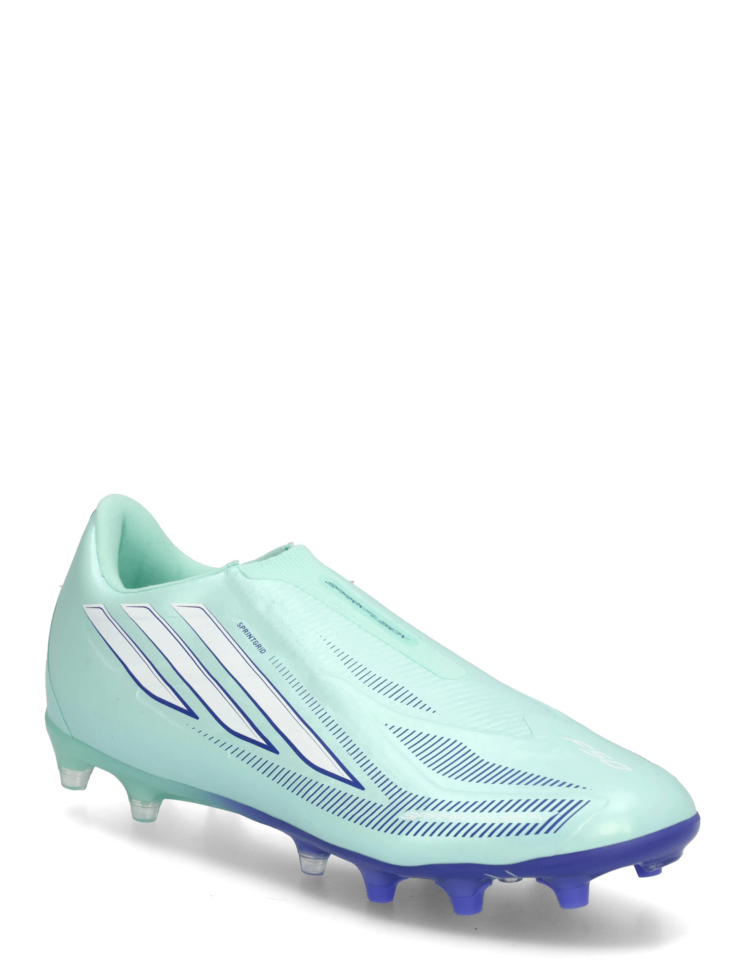 adidas Performance F50 SPARKFUSION LEAGUE LL FGAG - adidas Performance - CLEMIN/FTWWHT/SOLPUR / green