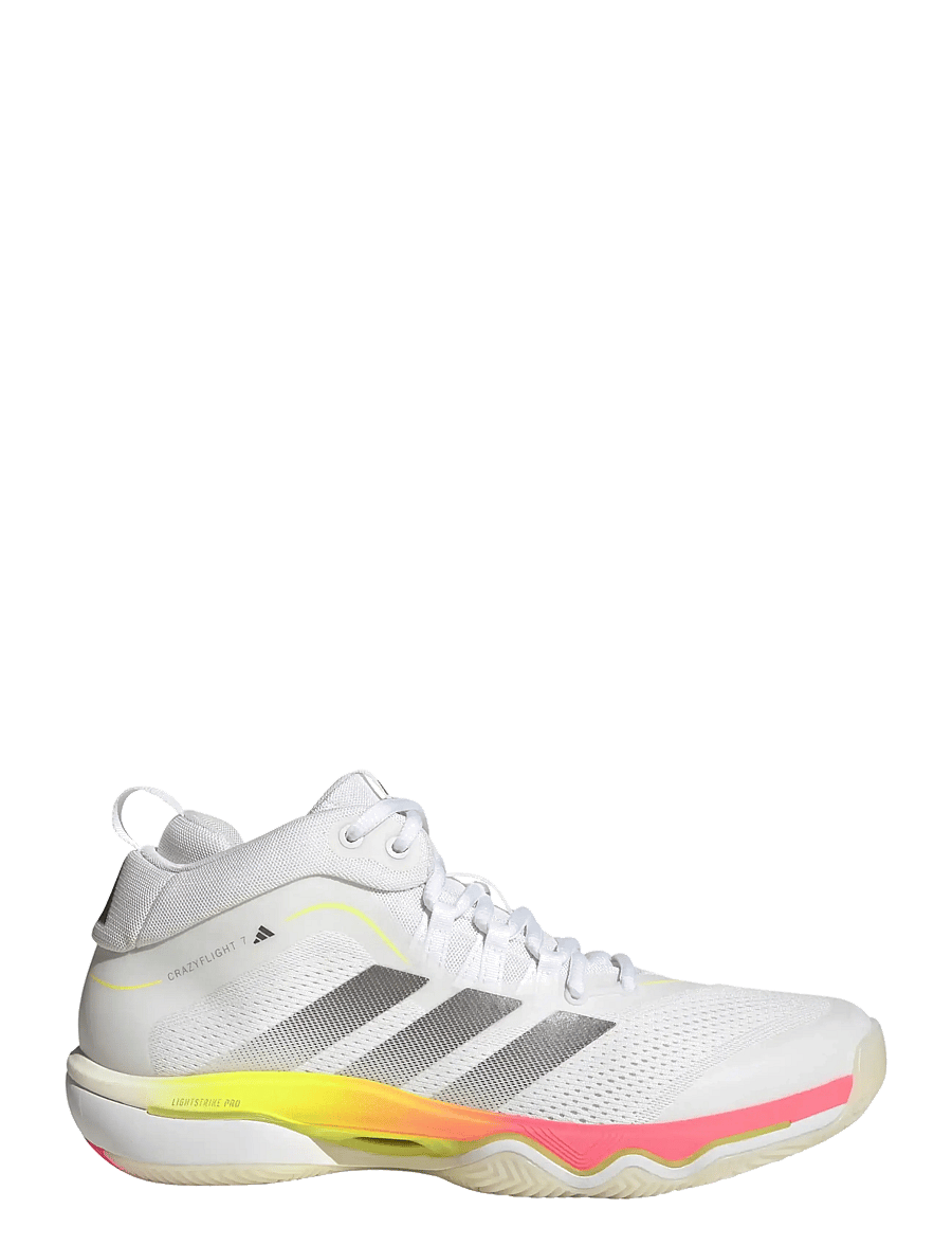 adidas Performance - CRAZYFLIGHT 7 MID M - innanhússkór - ftwwht/ftwwht/ironmt - 1