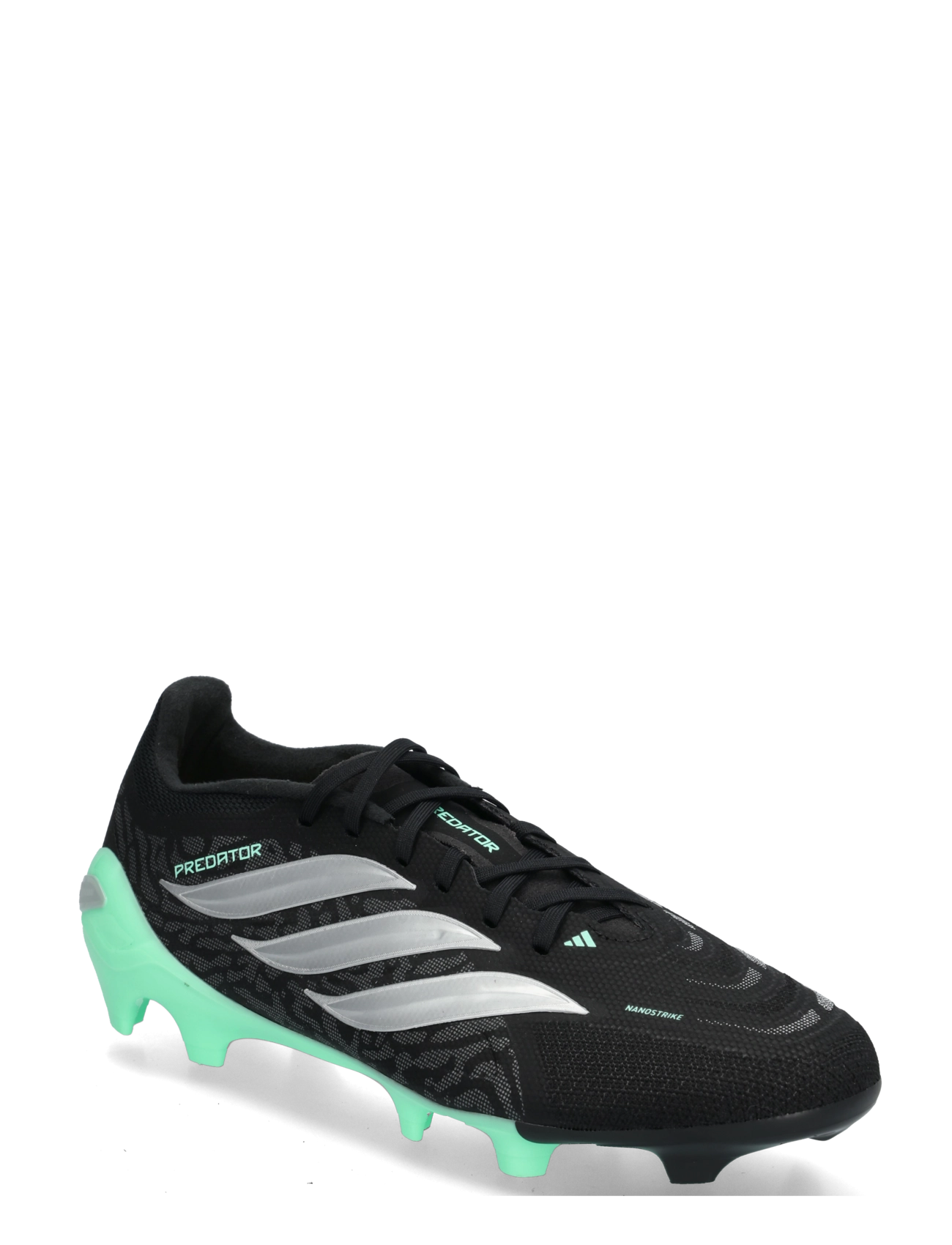 adidas Performance PREDATOR LEAGUE FG - Sko - CBLACK/SILVMT/PULMIN / black