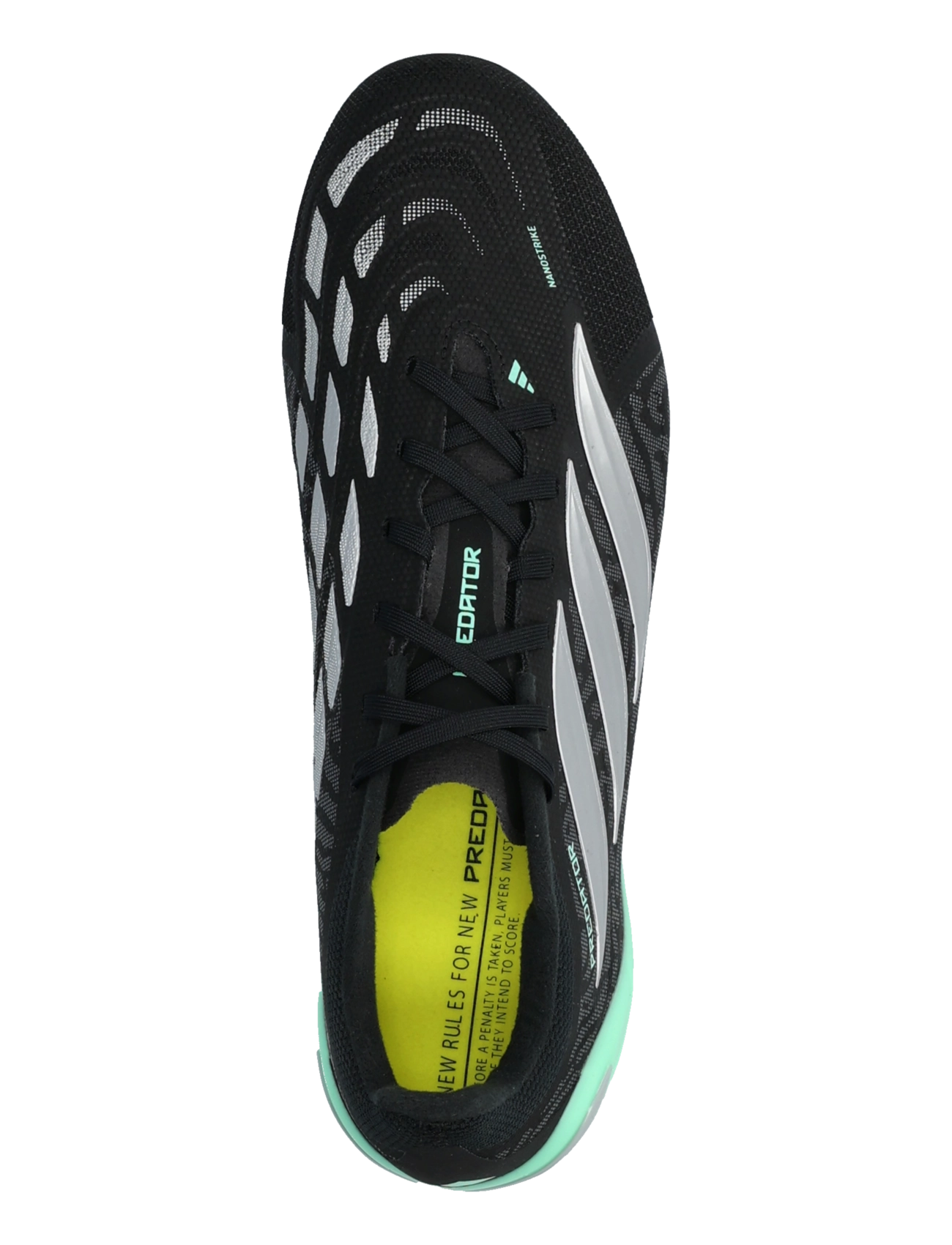 adidas Performance - PREDATOR LEAGUE FG - fodboldstøvler - cblack/silvmt/pulmin - 3