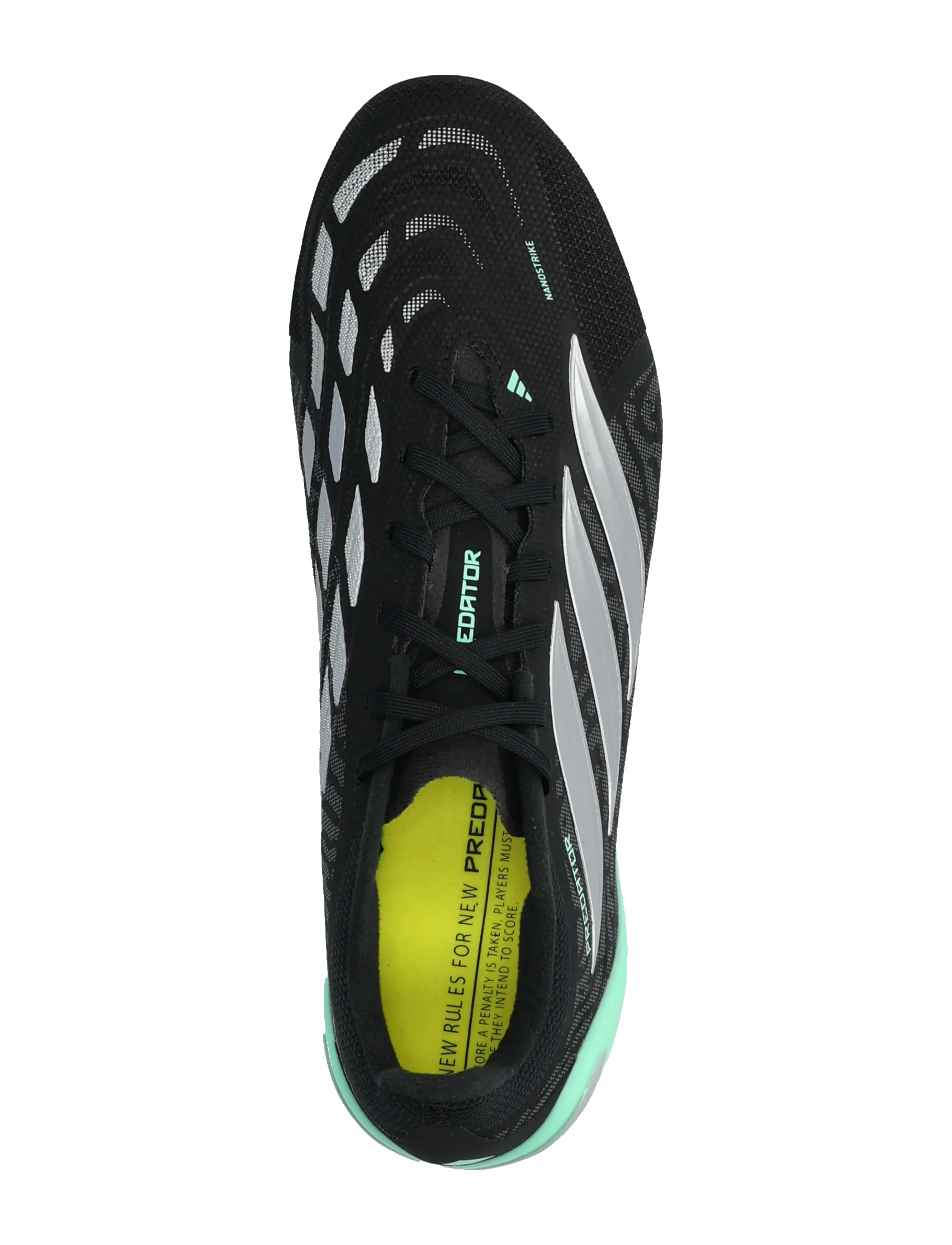 adidas Performance - PREDATOR LEAGUE FG - football boots - cblack/silvmt/pulmin - 3