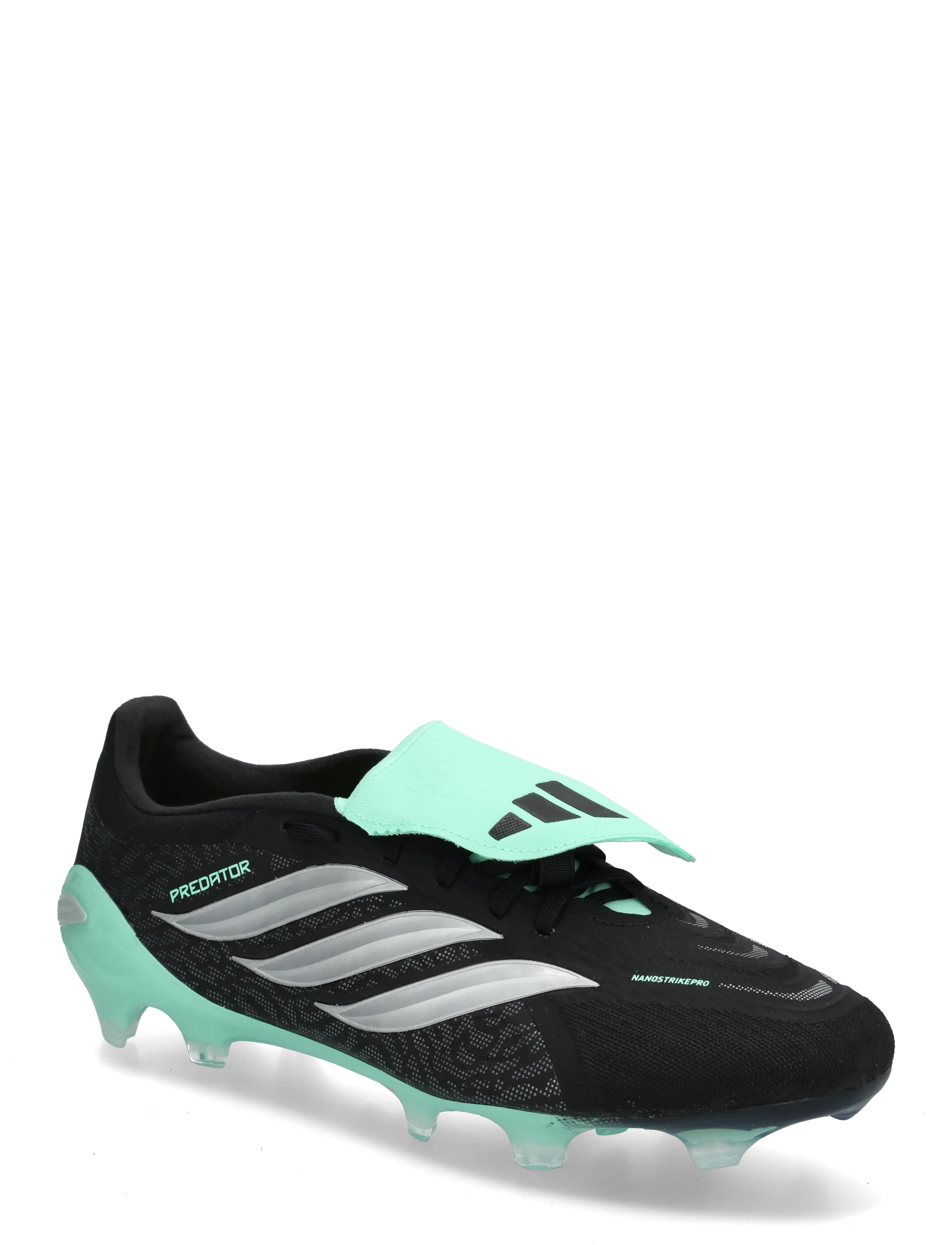 adidas Performance PREDATOR PRO FT FG - Vis alt - CBLACK/SILVMT/PULMIN / black