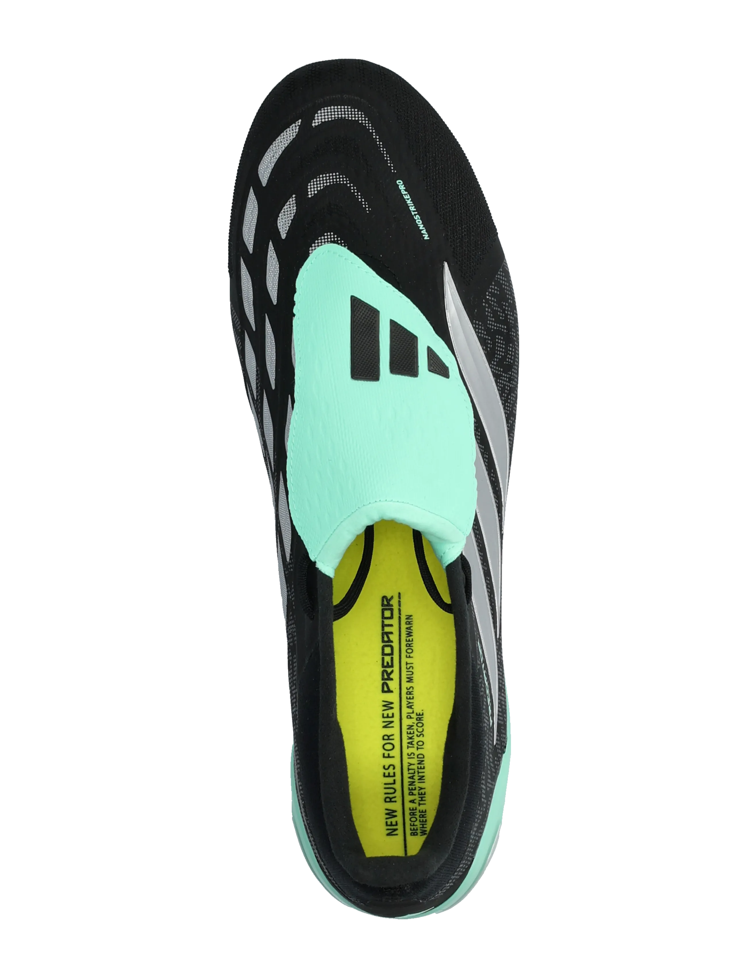 adidas Performance - PREDATOR PRO FT FG - fodboldstøvler - cblack/silvmt/pulmin - 3