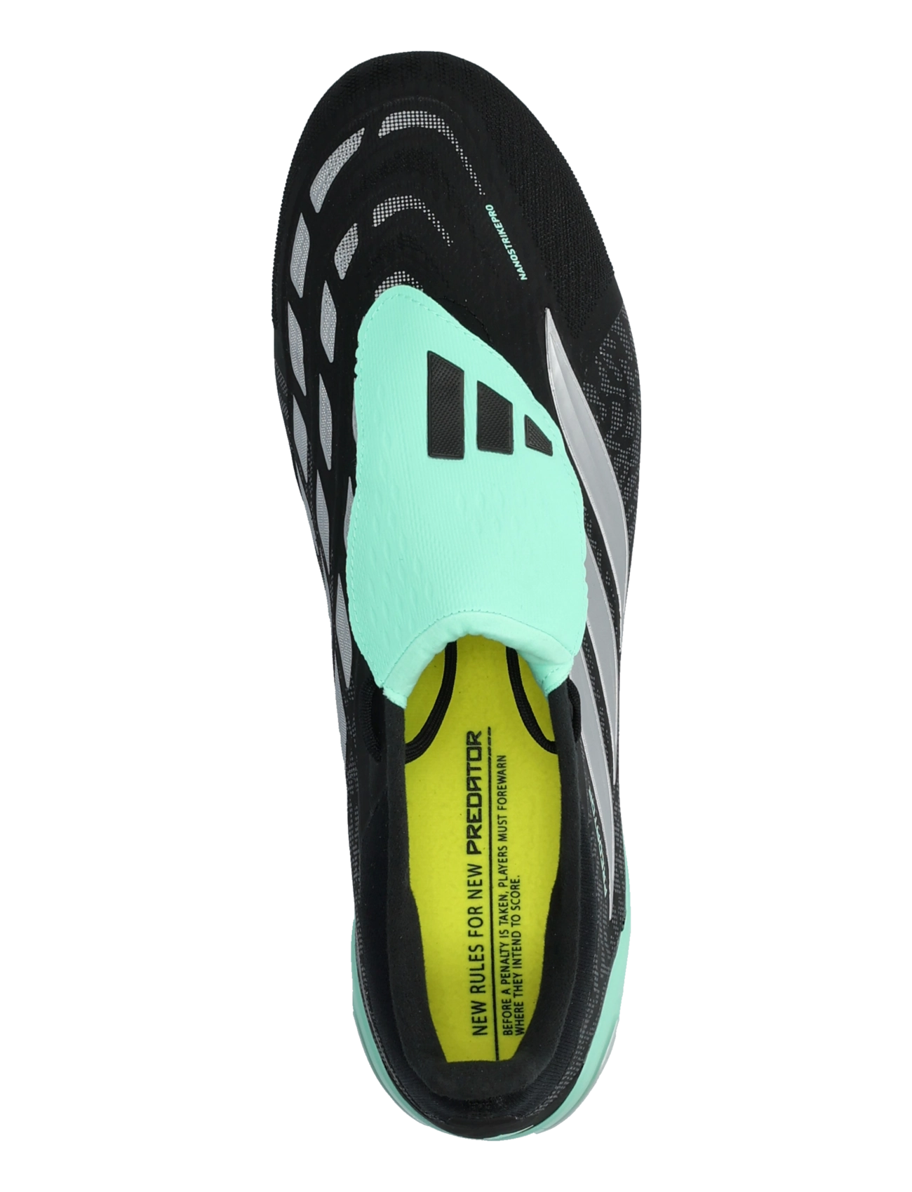adidas Performance - PREDATOR PRO FT FG - fußballstiefel - cblack/silvmt/pulmin - 3