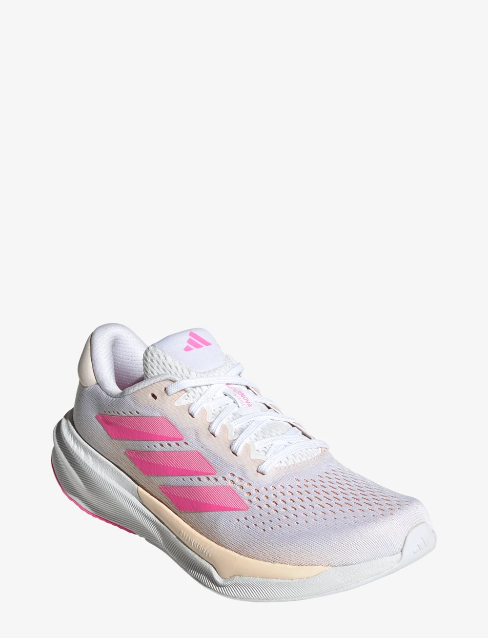 adidas Performance - SUPERNOVA STRIDE 2 W - tennised - ftwwht/wonqua/lucpnk - 0