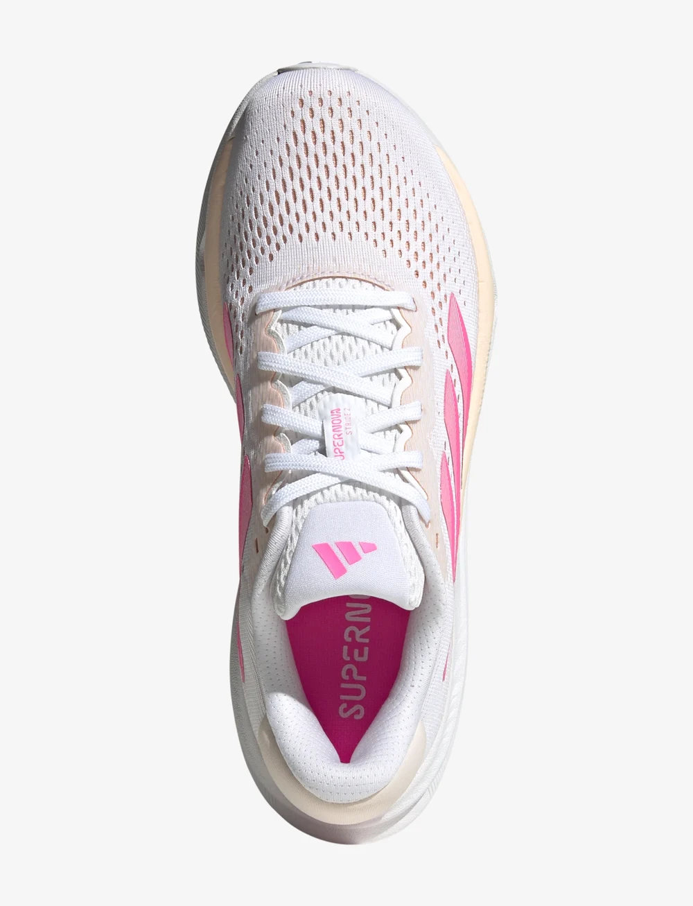 adidas Performance - SUPERNOVA STRIDE 2 W - tennised - ftwwht/wonqua/lucpnk - 4