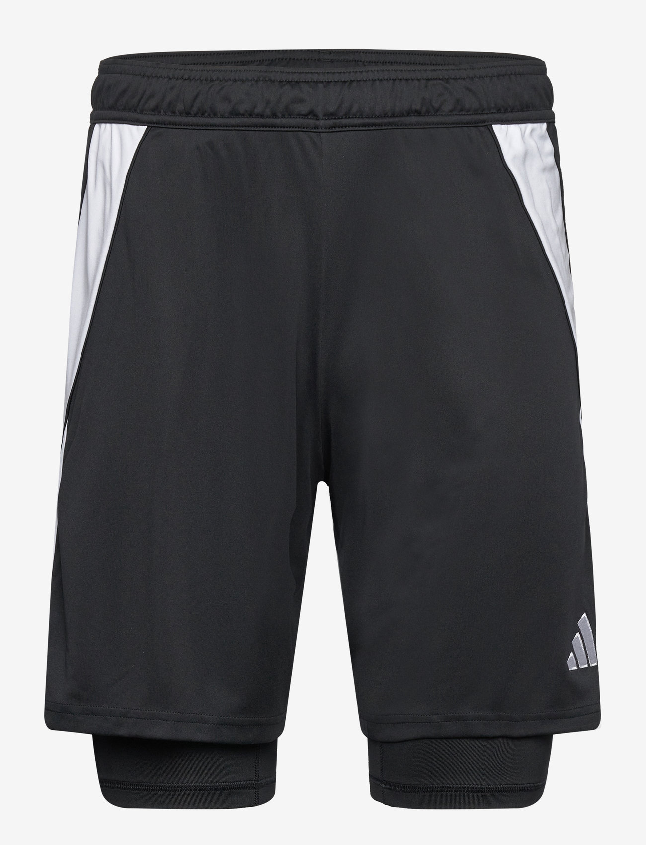 adidas Performance - TIRO24 TRSH2IN1 - träningsshorts - black/white - 1