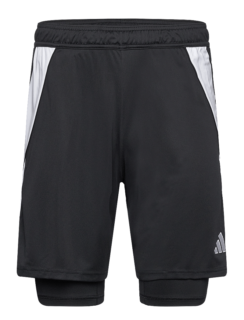 adidas Performance - TIRO24 TRSH2IN1 - träningsshorts - black/white - 1